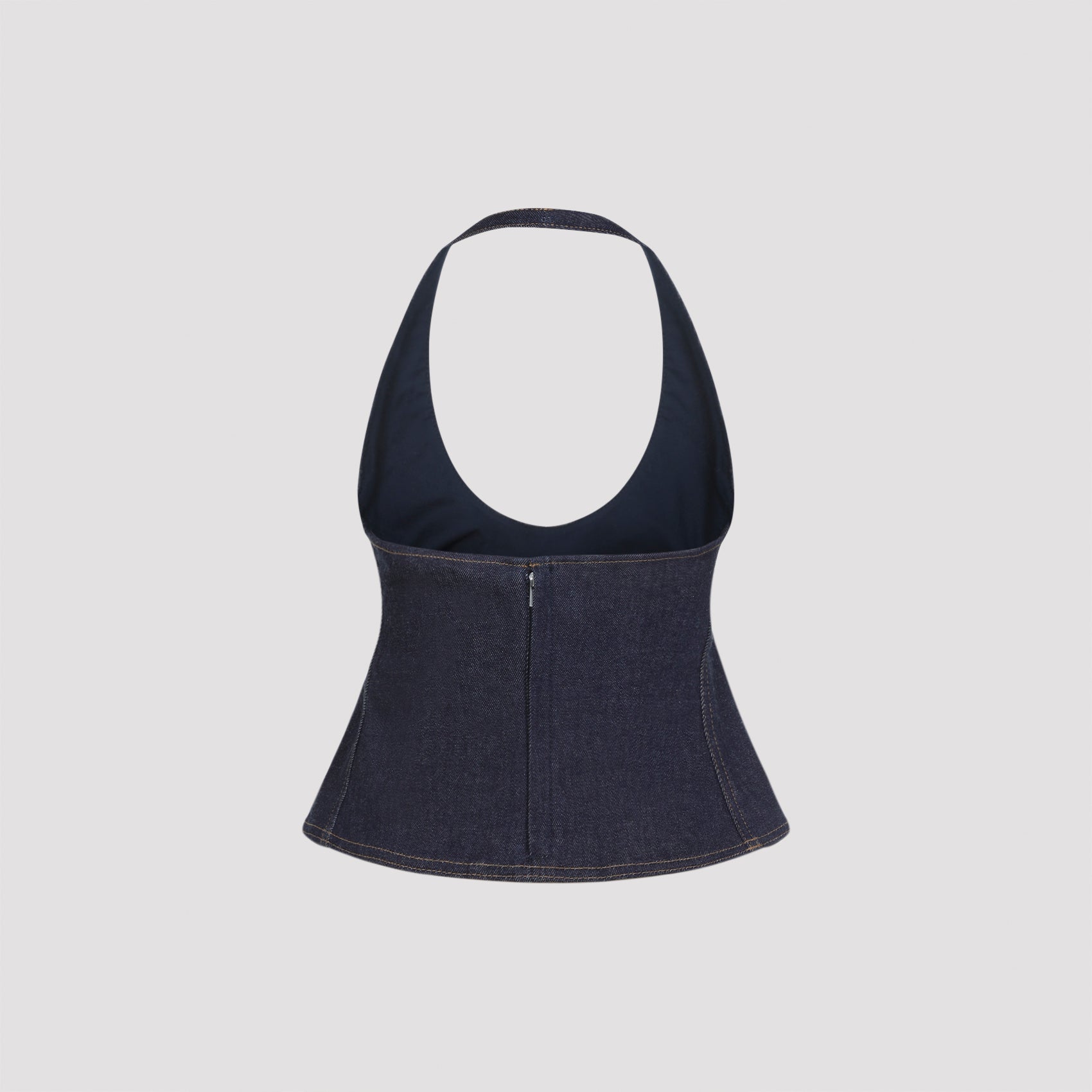Fitted Halter Neck Top