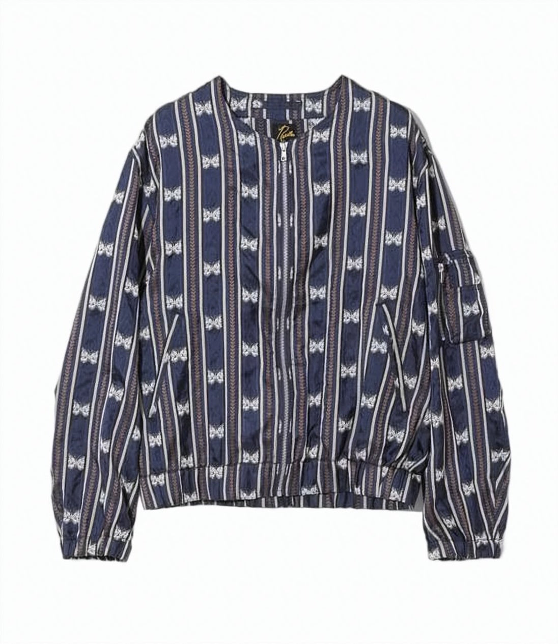 Vertical Stripe Lightweight Jacket