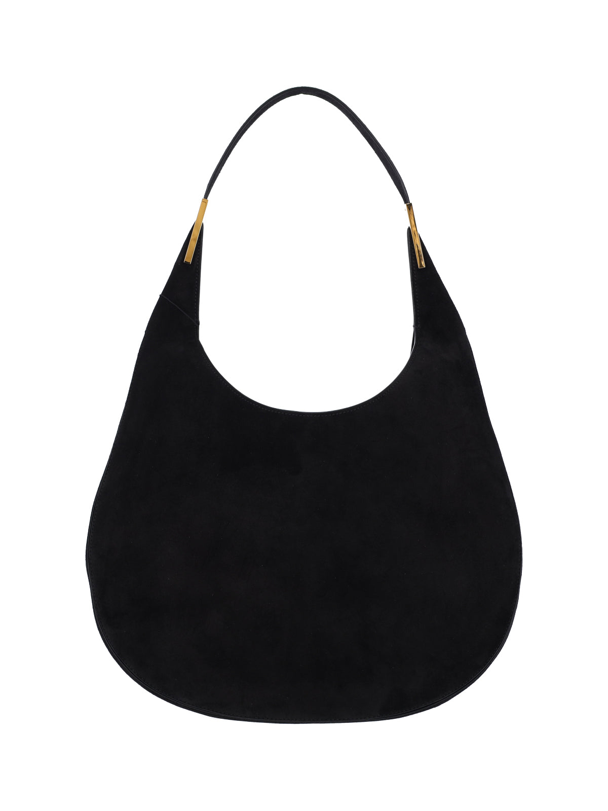 "Florence" Large Shoulder Bag – Black