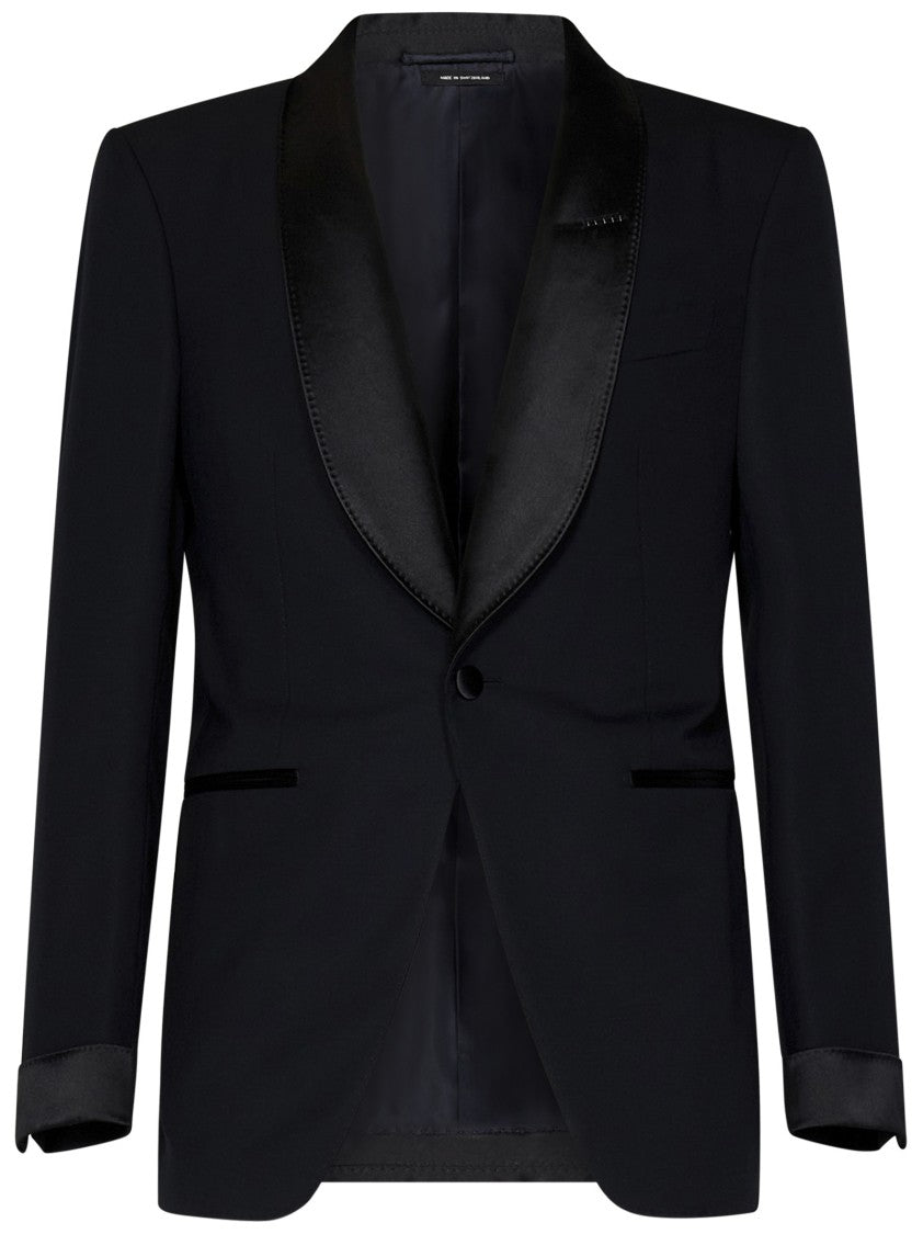 Blue Tuxedo Suit
