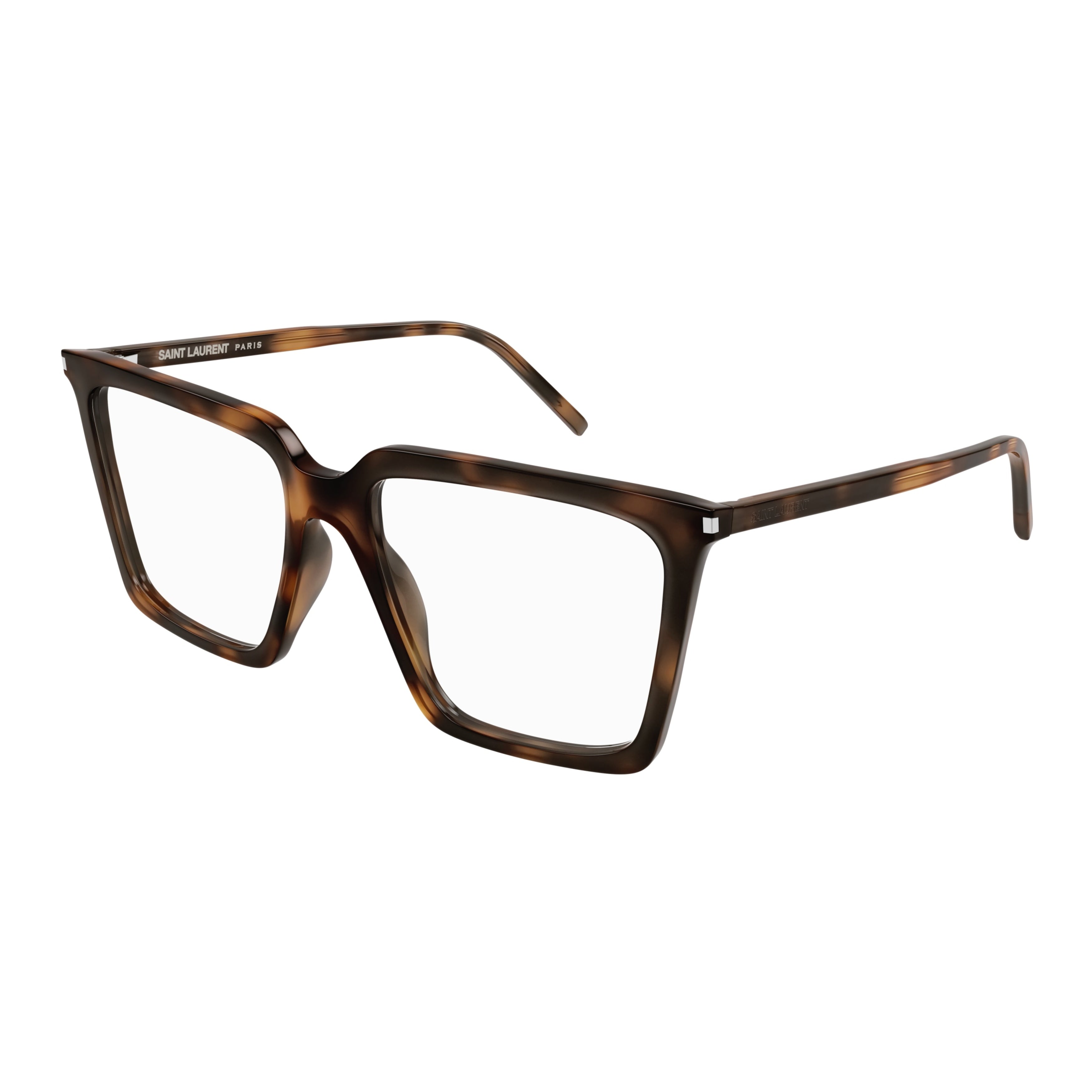 Sl 474 Opt Oversized Tortoiseshell Square Frame Eyeglasses