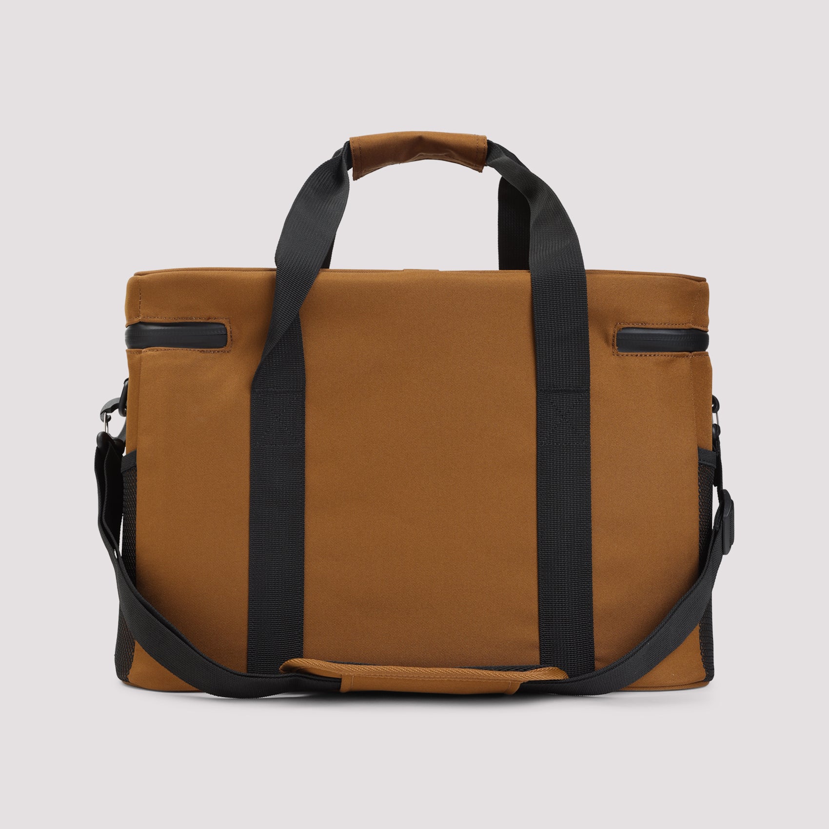Spacious Rectangular Handbag with Dual Handles