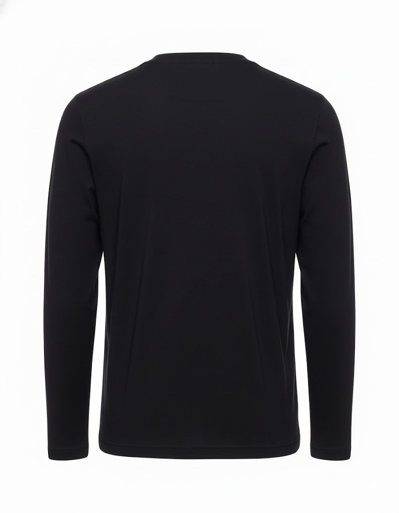 Men’S Fine Wool Long-Sleeve T-Shirt