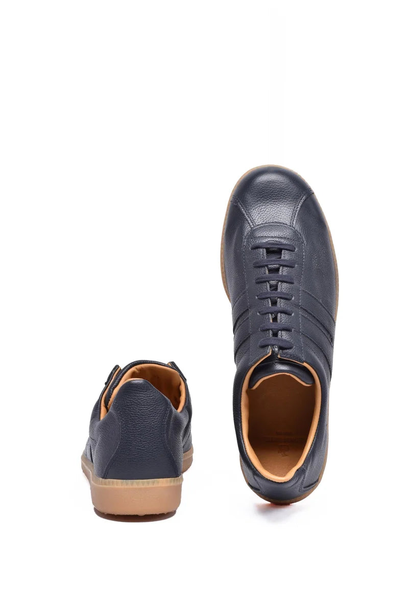 Rubber Sole Sneaker - Blue