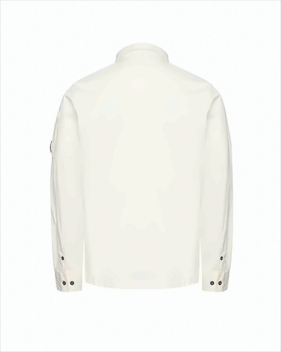 Minimalist Front-Zipper Jacket with Classic Collar