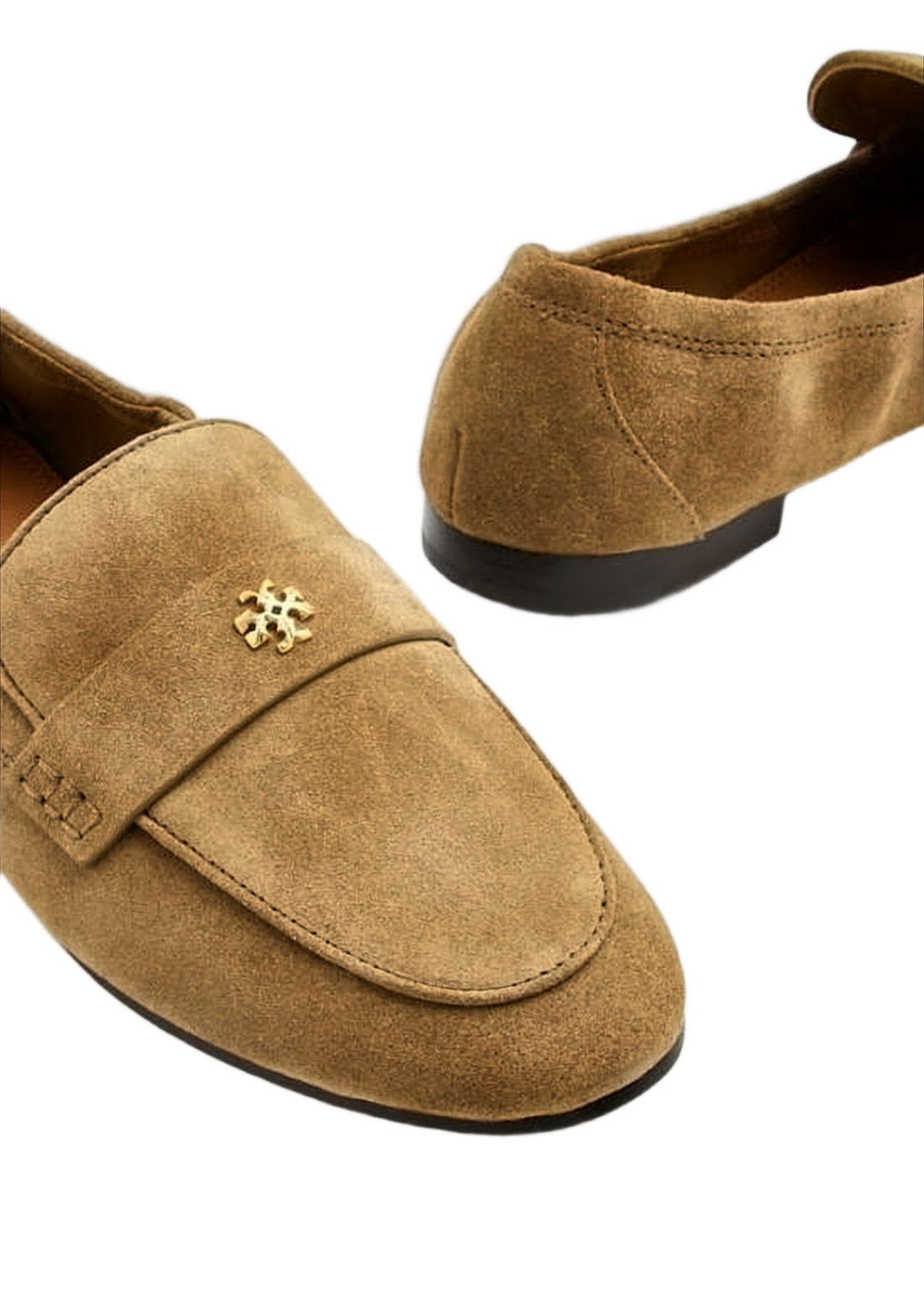 Pointed Toe Brown Loafers with Minimalist Design