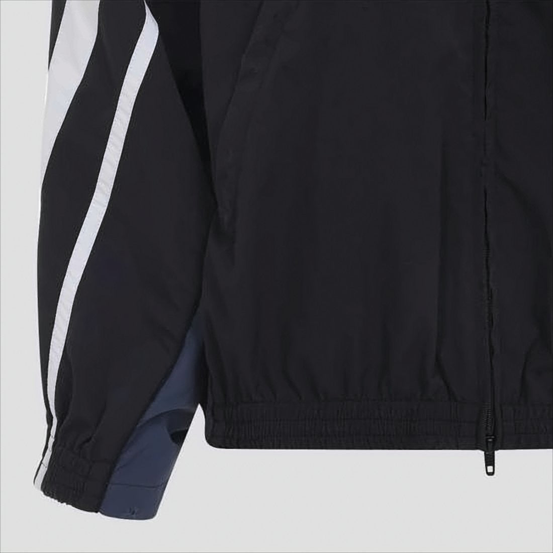 High Collar Front Zip Jacket