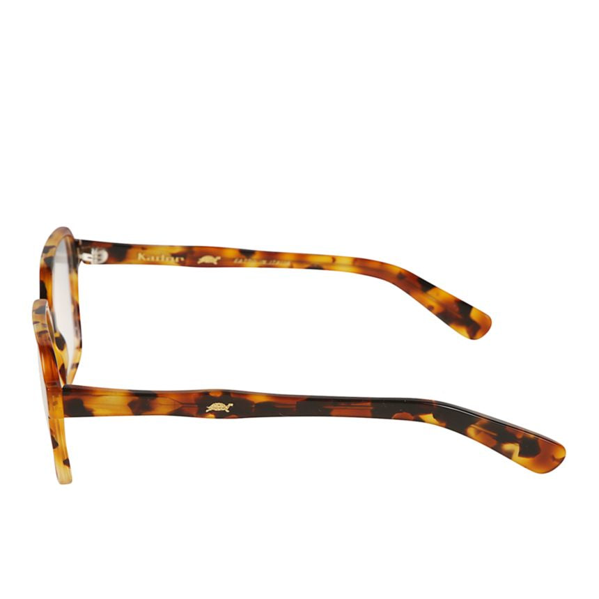 Lisa Bold Square Tortoiseshell Eyeglasses with Rounded Edges