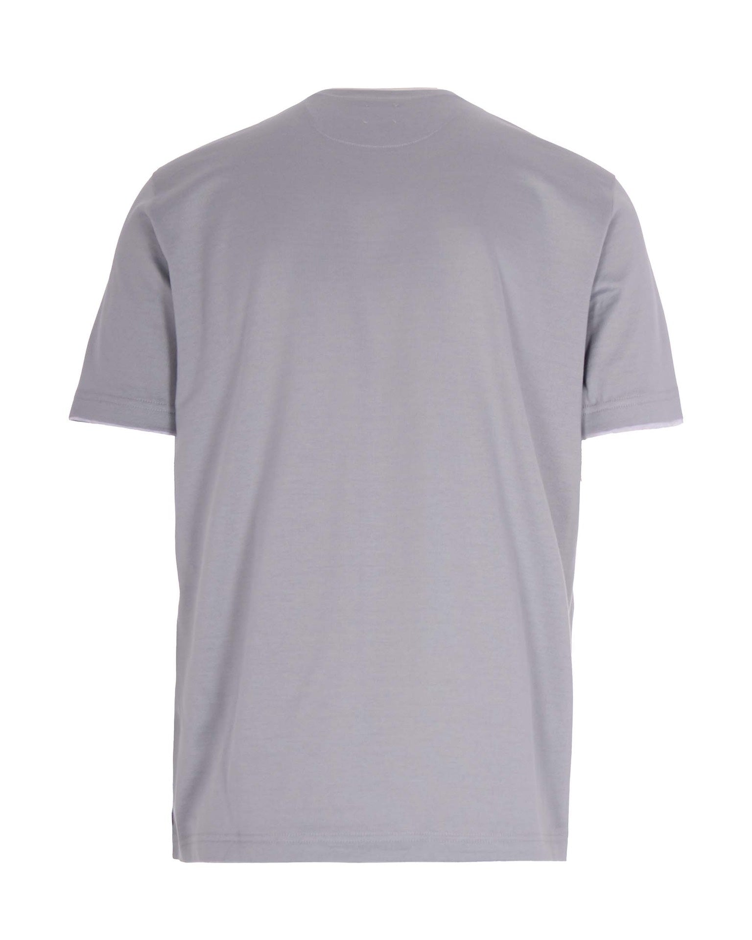 Contrast Trim Crewneck T-Shirt