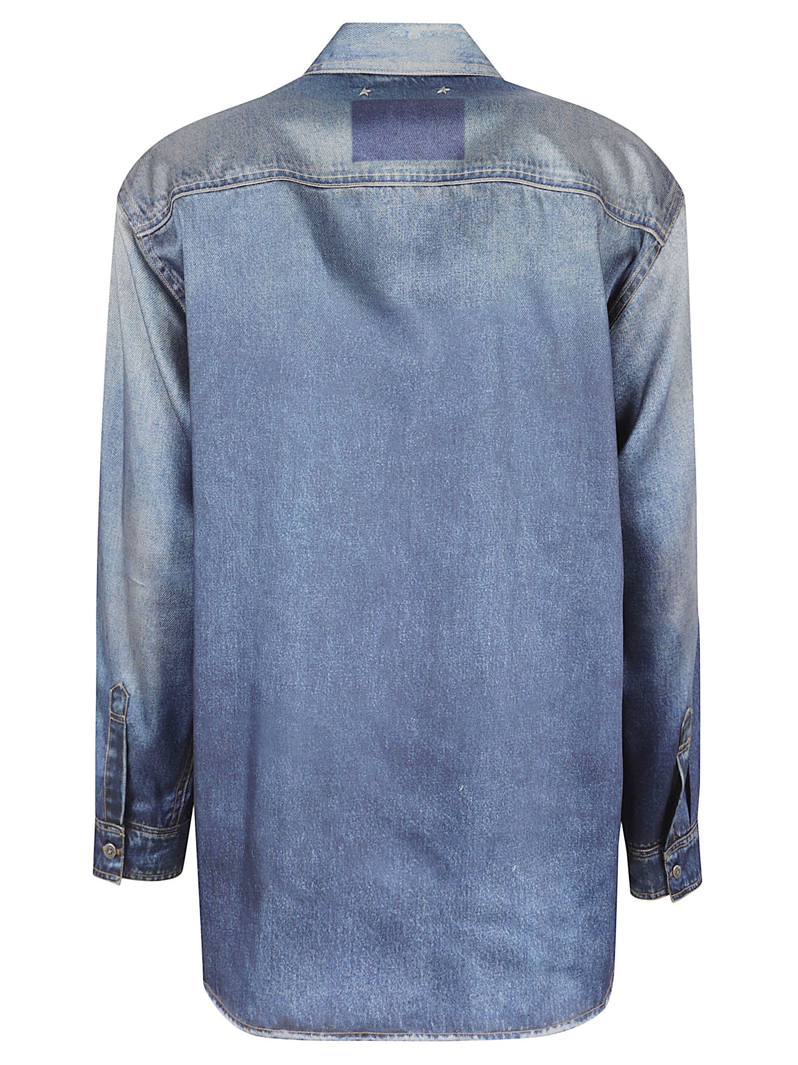 Casual Oversized Shirt With Classic Collar