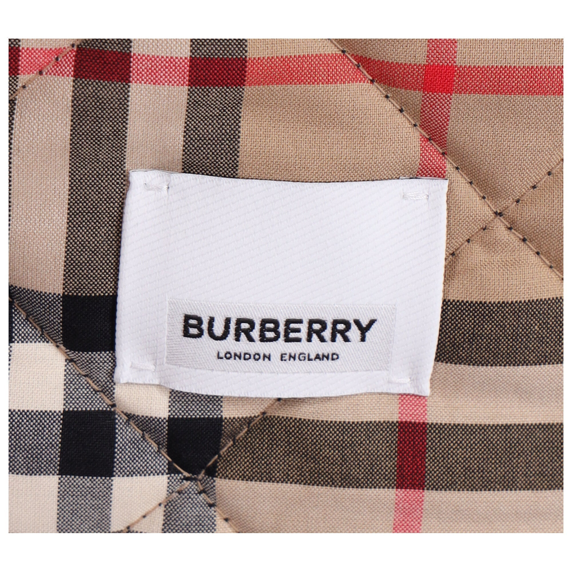 Quilted Blue Jacket With Corduroy Collar And Signature Details