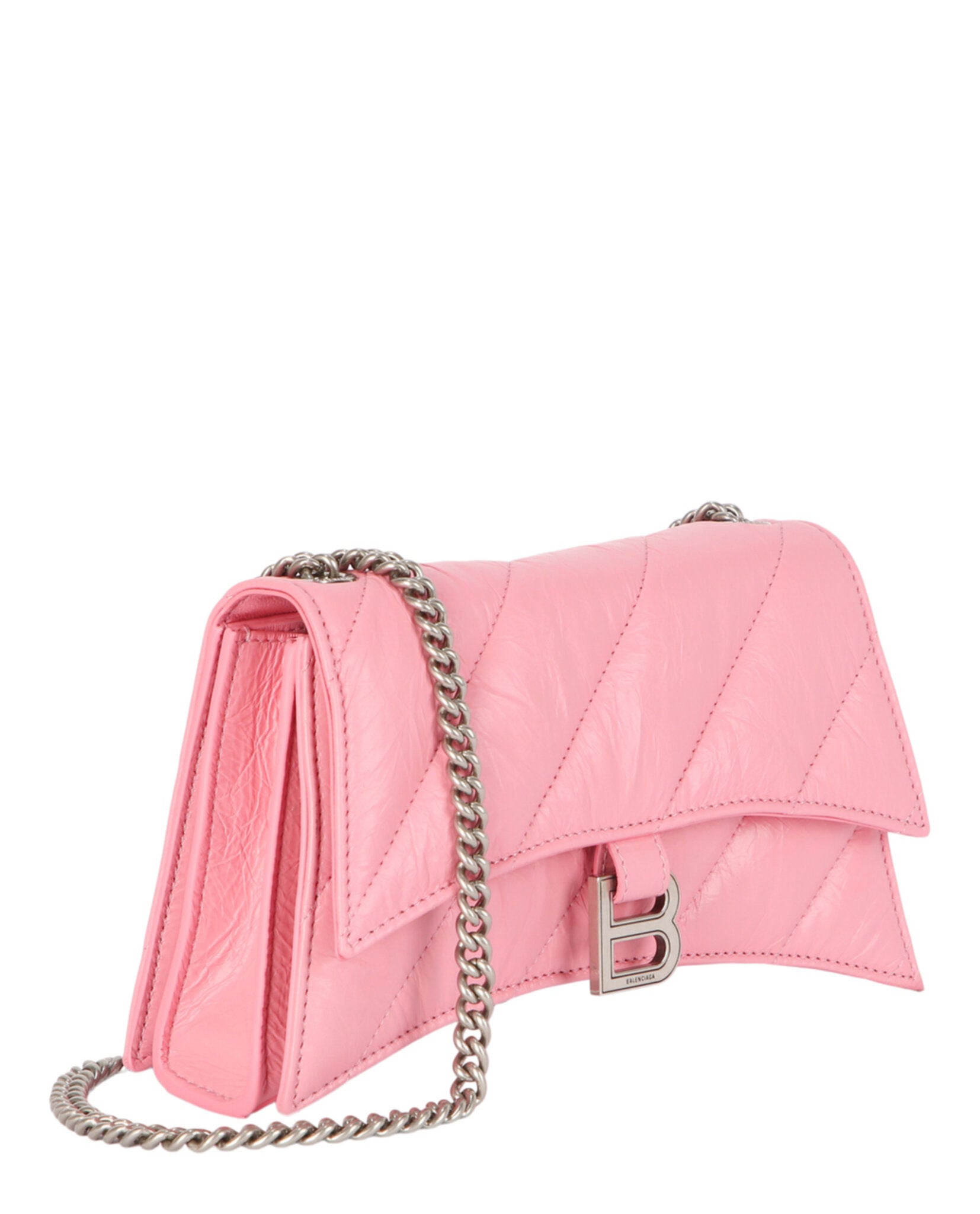 Xs Quilted Crush Leather Shoulder Bag