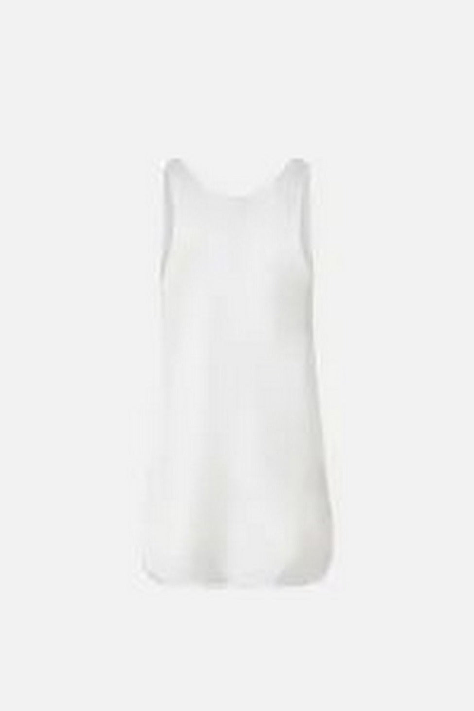 Sleeveless Silk Blend Top