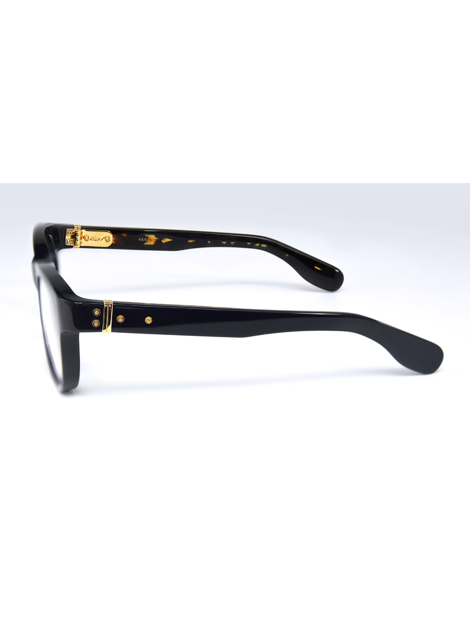 Rectangular Blue Optical Frames with Elegant Temple Detailing
