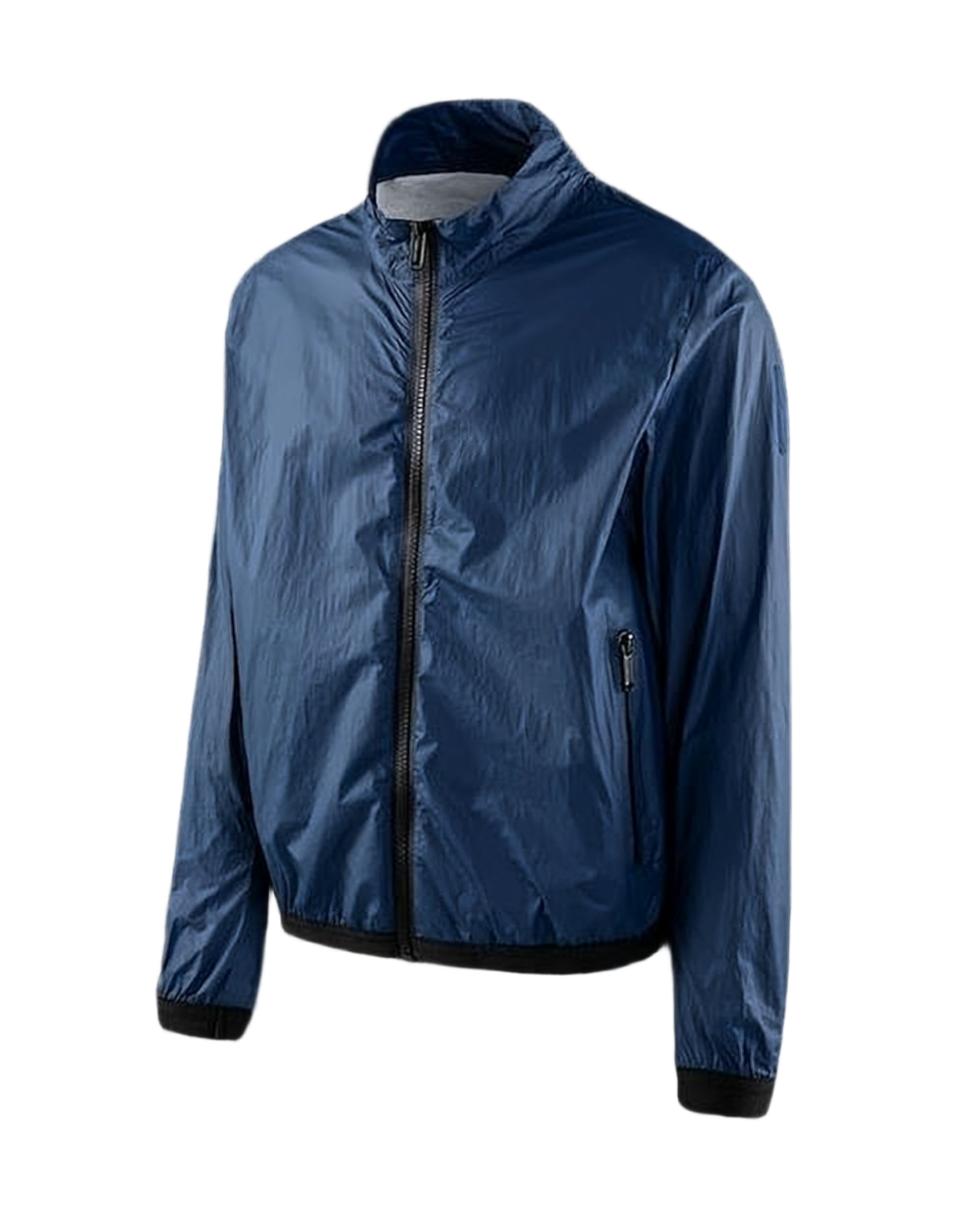 Lightweight Water-Resistant Bomber Jacket With Design