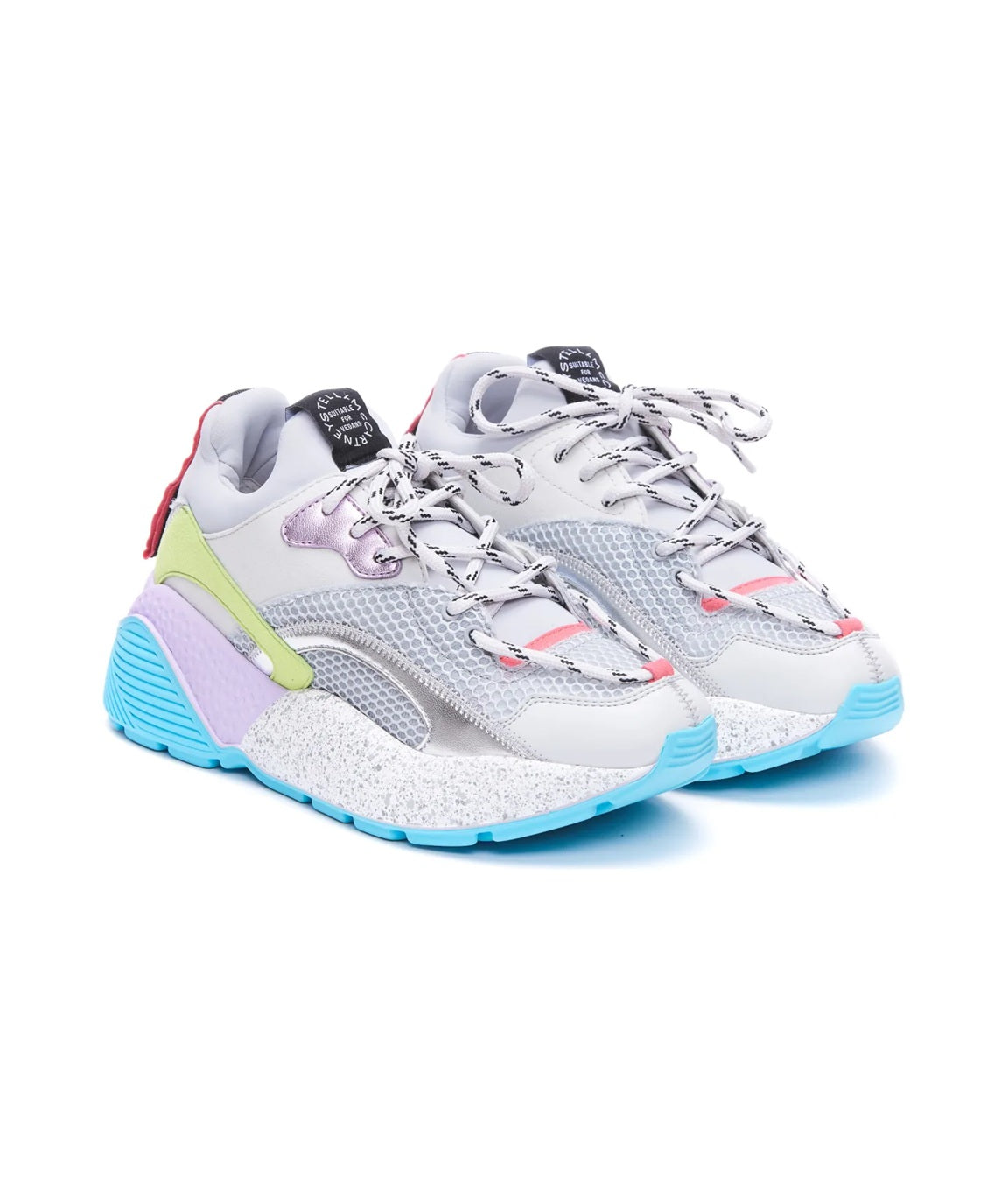Dynamic Multi-Texture Sneakers with Sole
