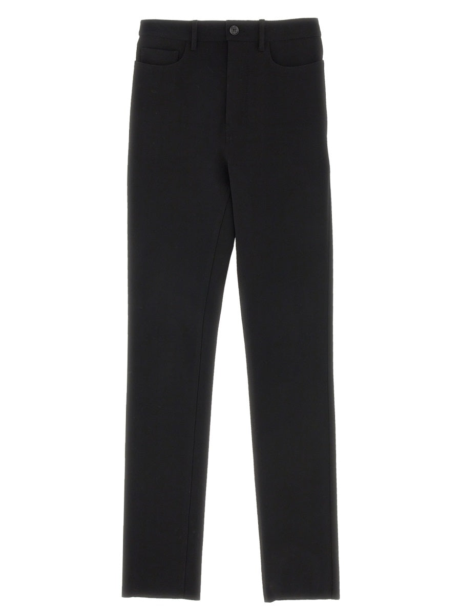 Skinny Leg Jeans with Button Closure