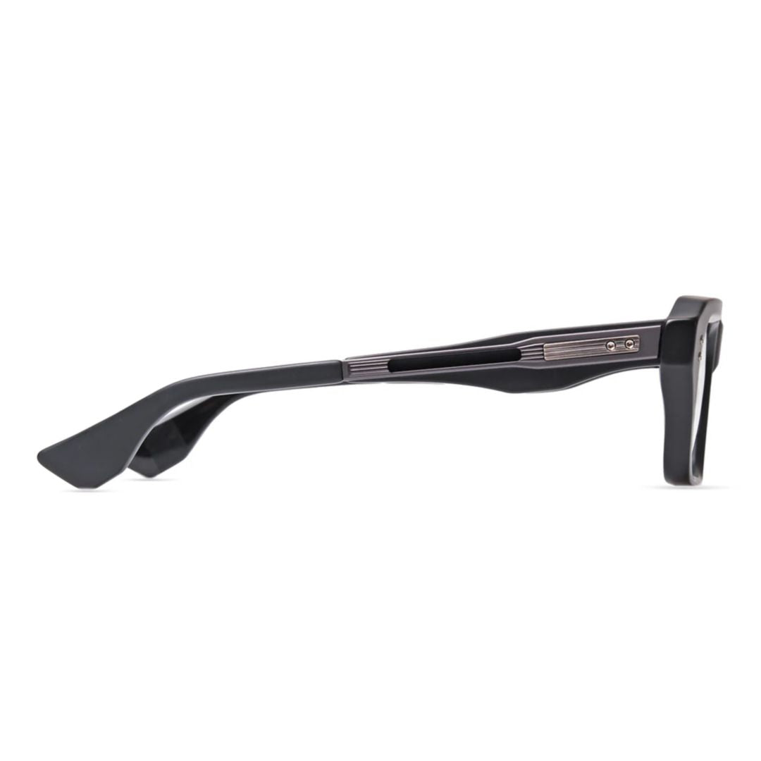 Detron Bold Rectangular Frame Sunglasses with Distinctive Metal Accents