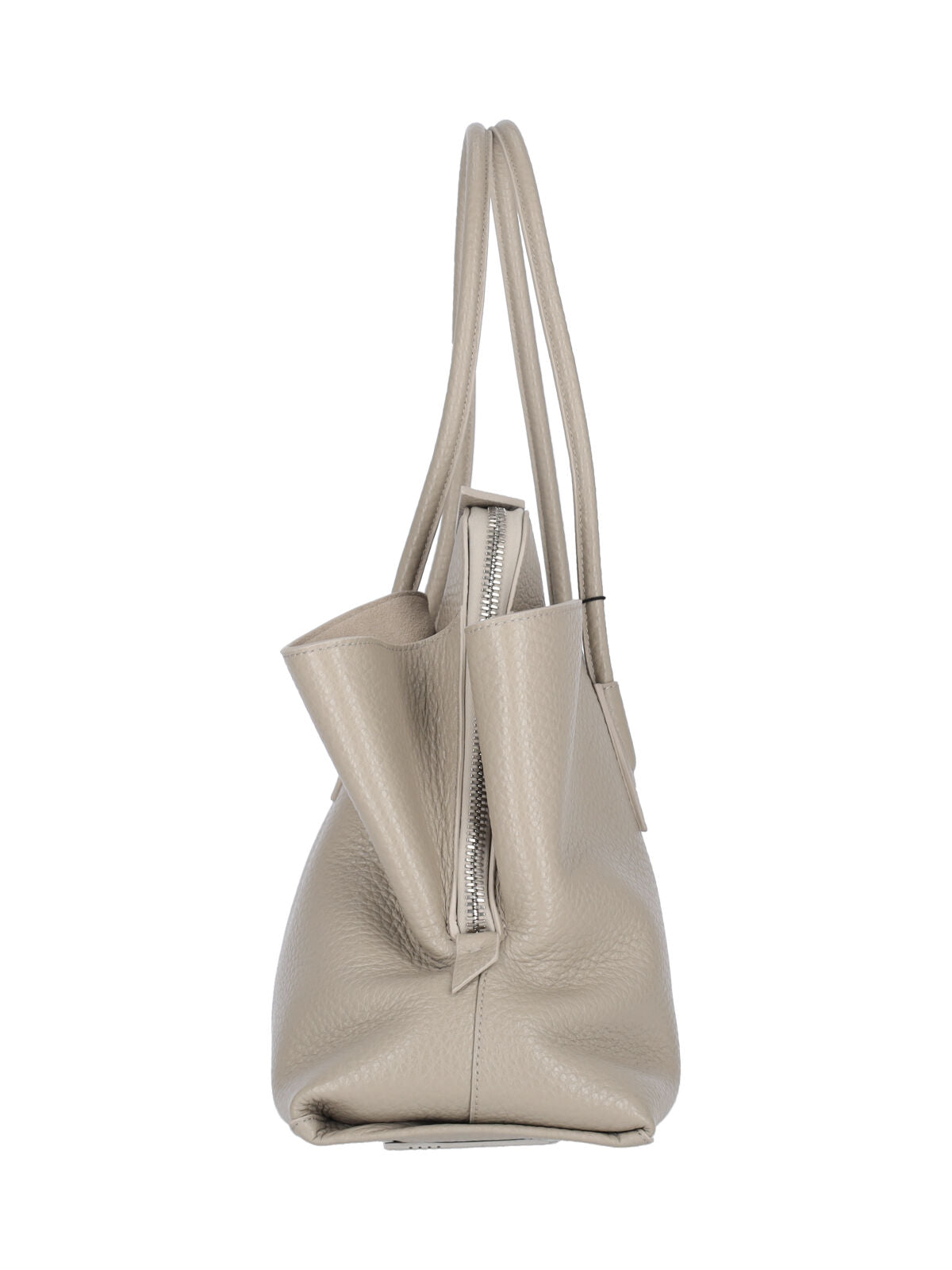 "La Passeggiata" Medium Handbag – Beige