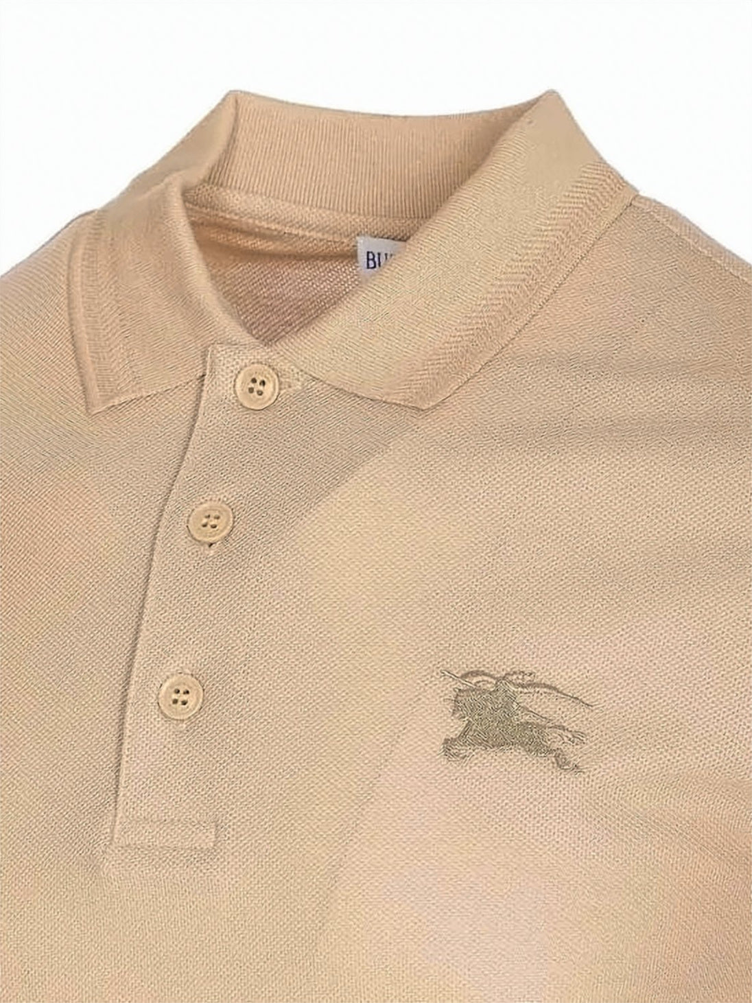 Short-Sleeve Polo Shirt With Ribbed Collar