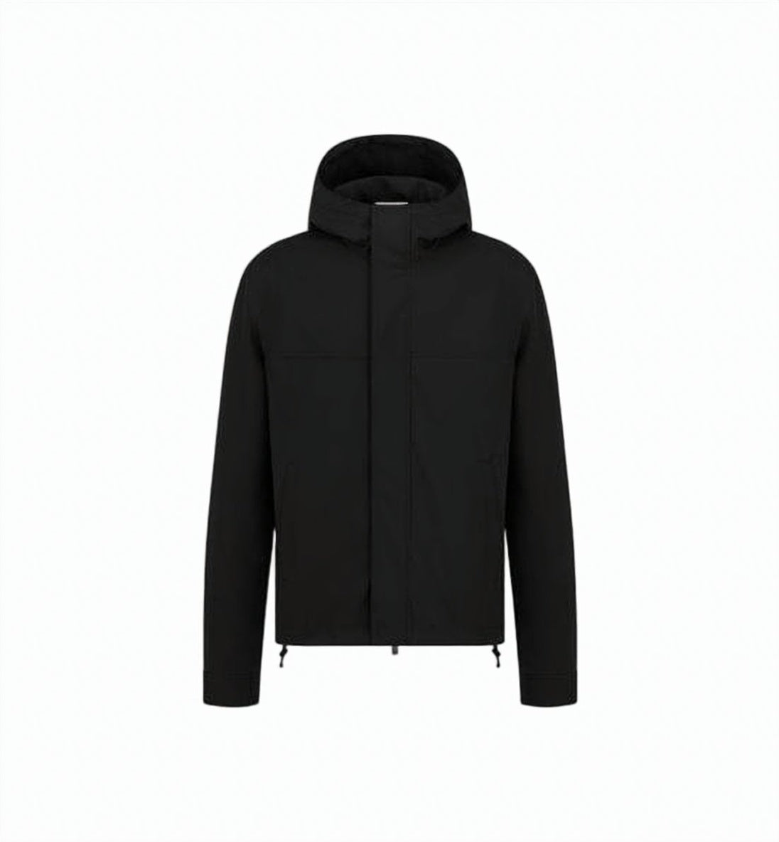 Black Jacket with High Collar