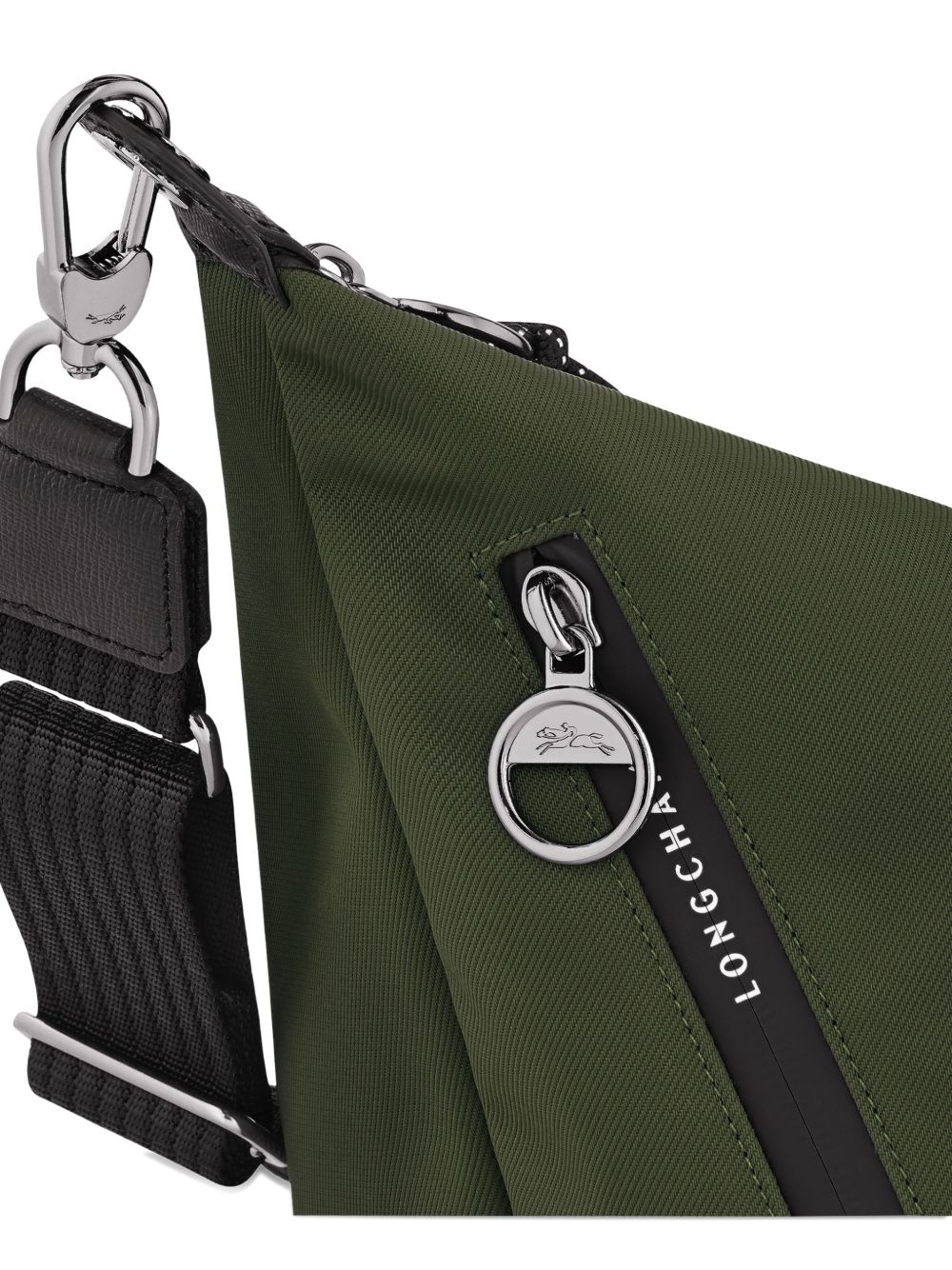 Compact Black Crossbody Bag