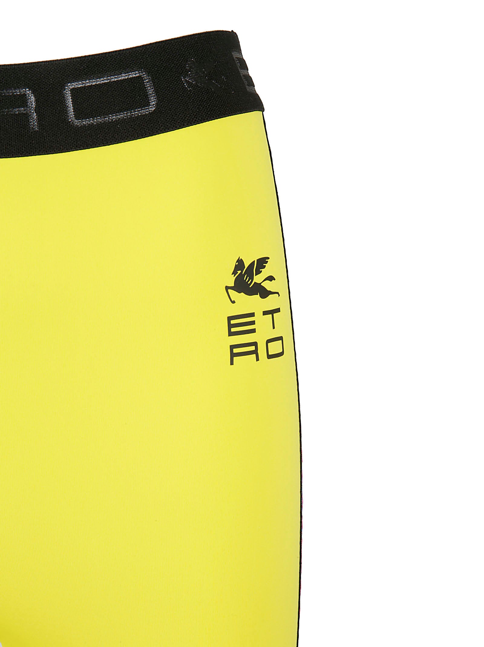 Tailored Yellow Trousers with Smooth Fabric Blend