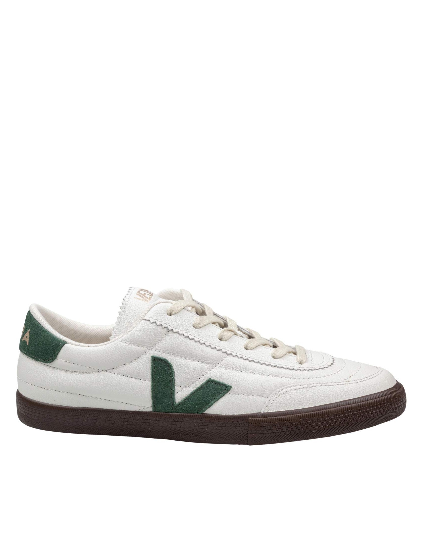 Panenka Leather Sneakers With Sustainable Accent And Low-Top Design