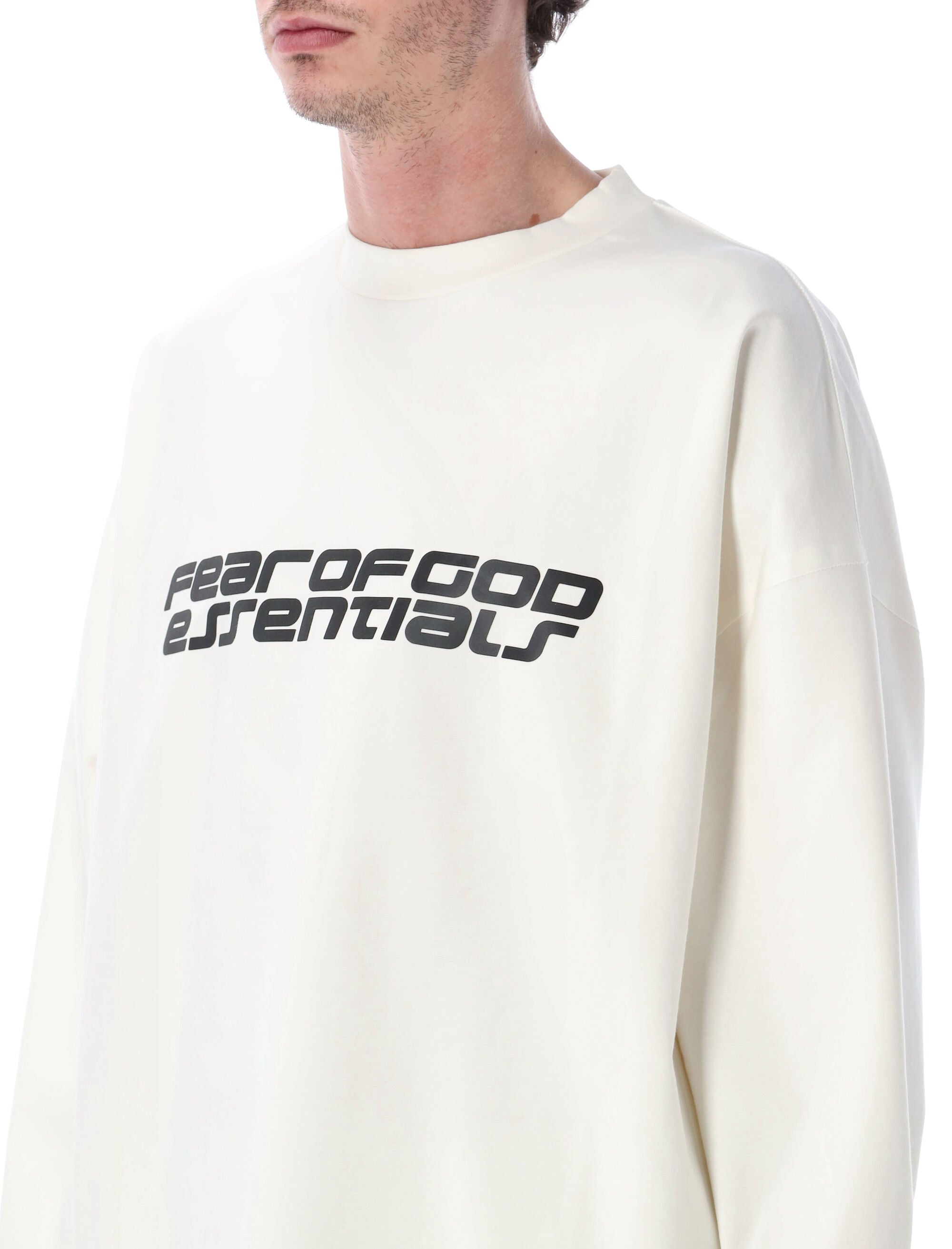 Essentials 90s Ponte Long Sleeve Ivory