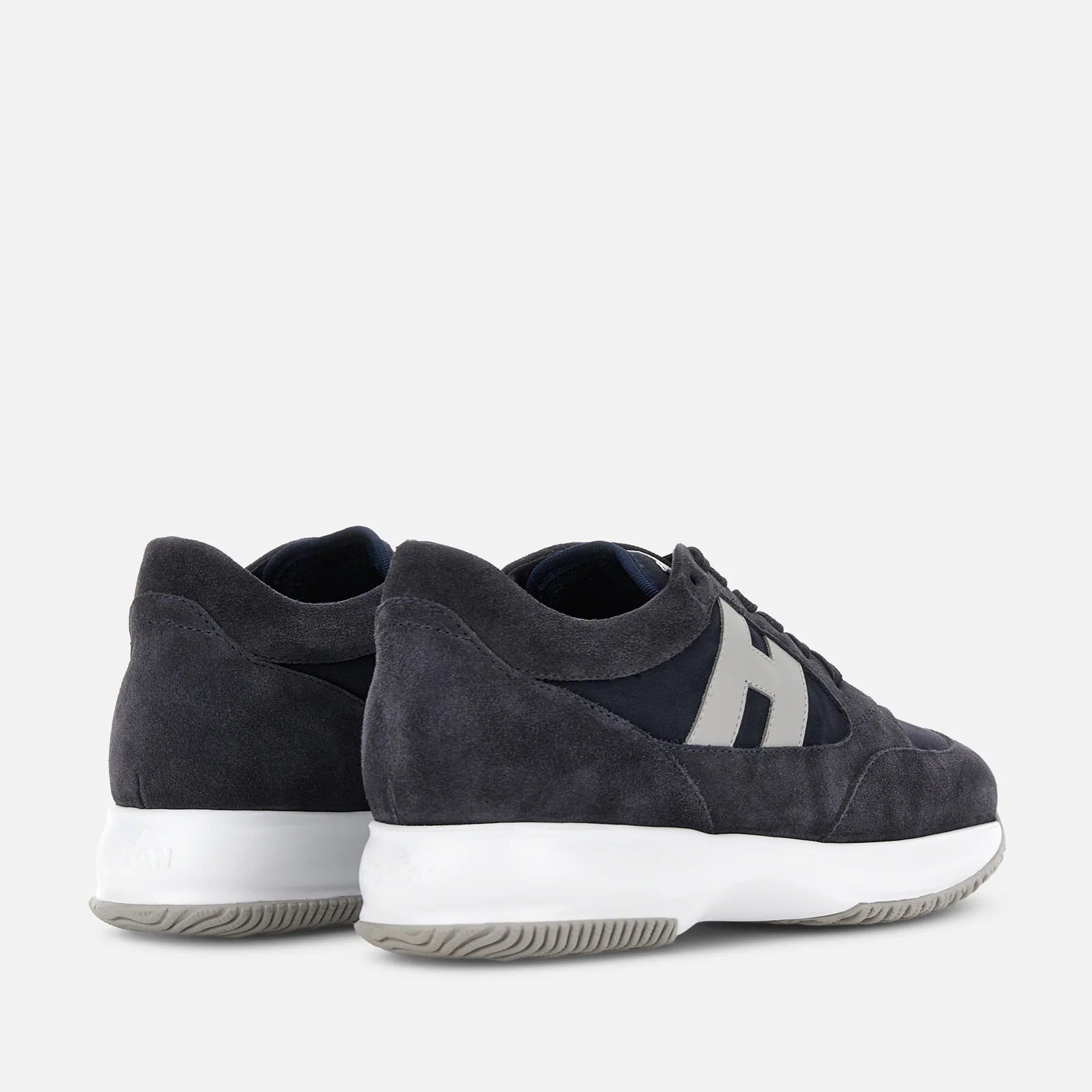 Interactive Lace-Up Sneakers in Calfskin