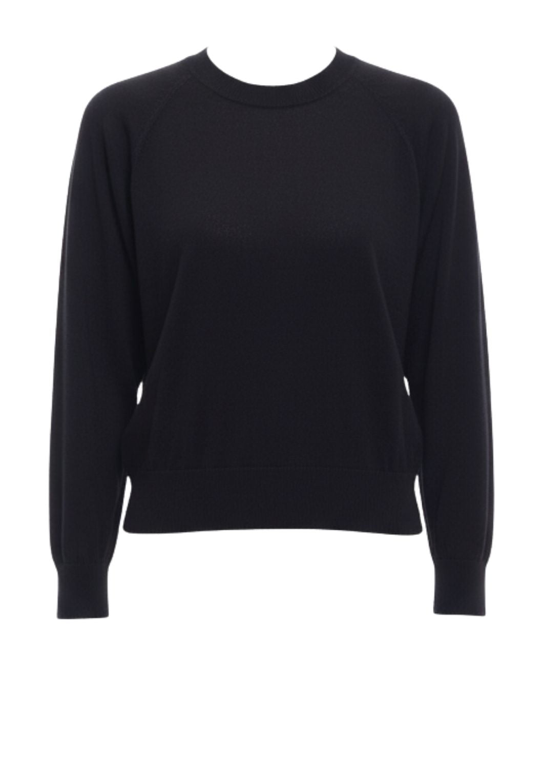 Minimalist Crew-Neck Knit Sweater