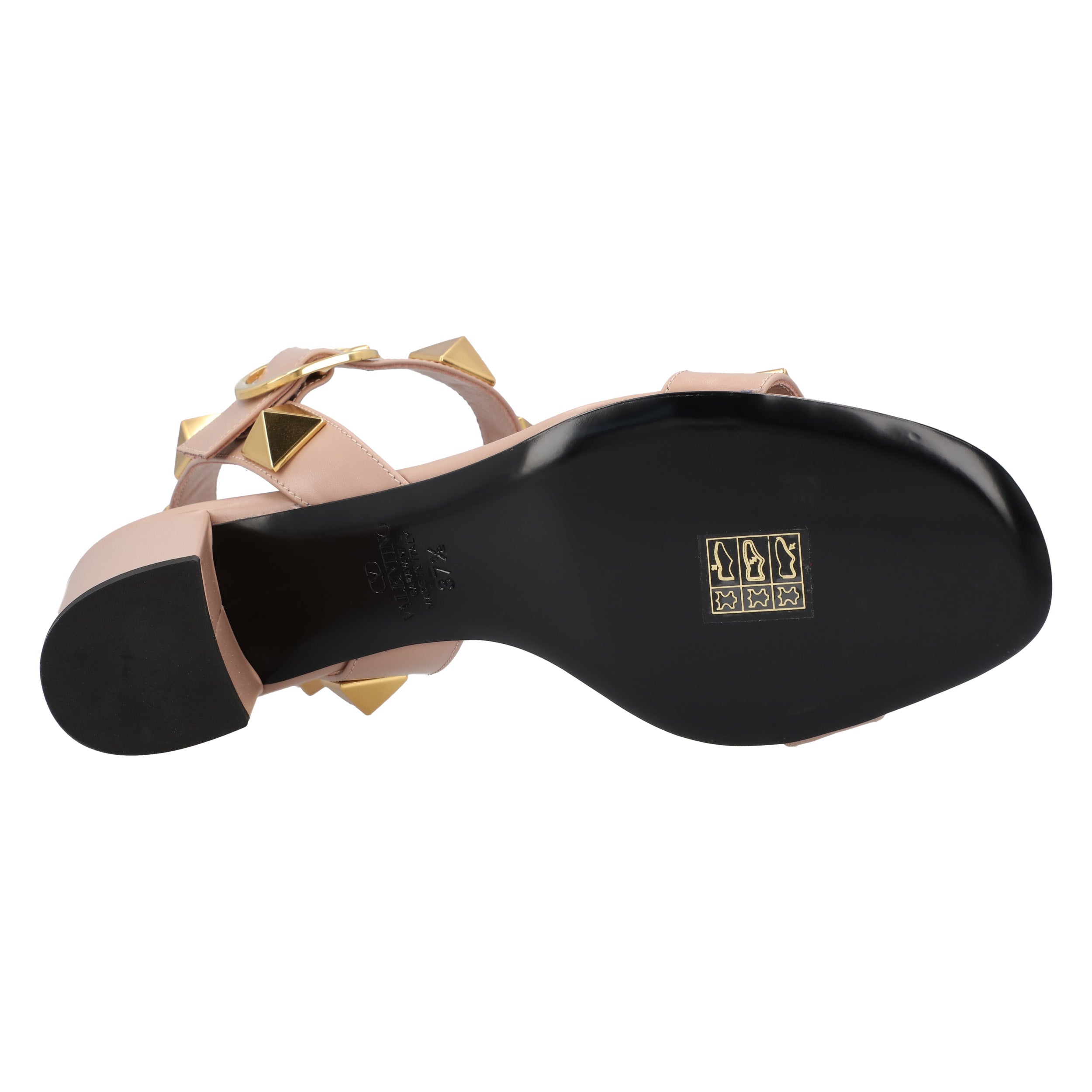 Roman Stud Calfskin Sandal
