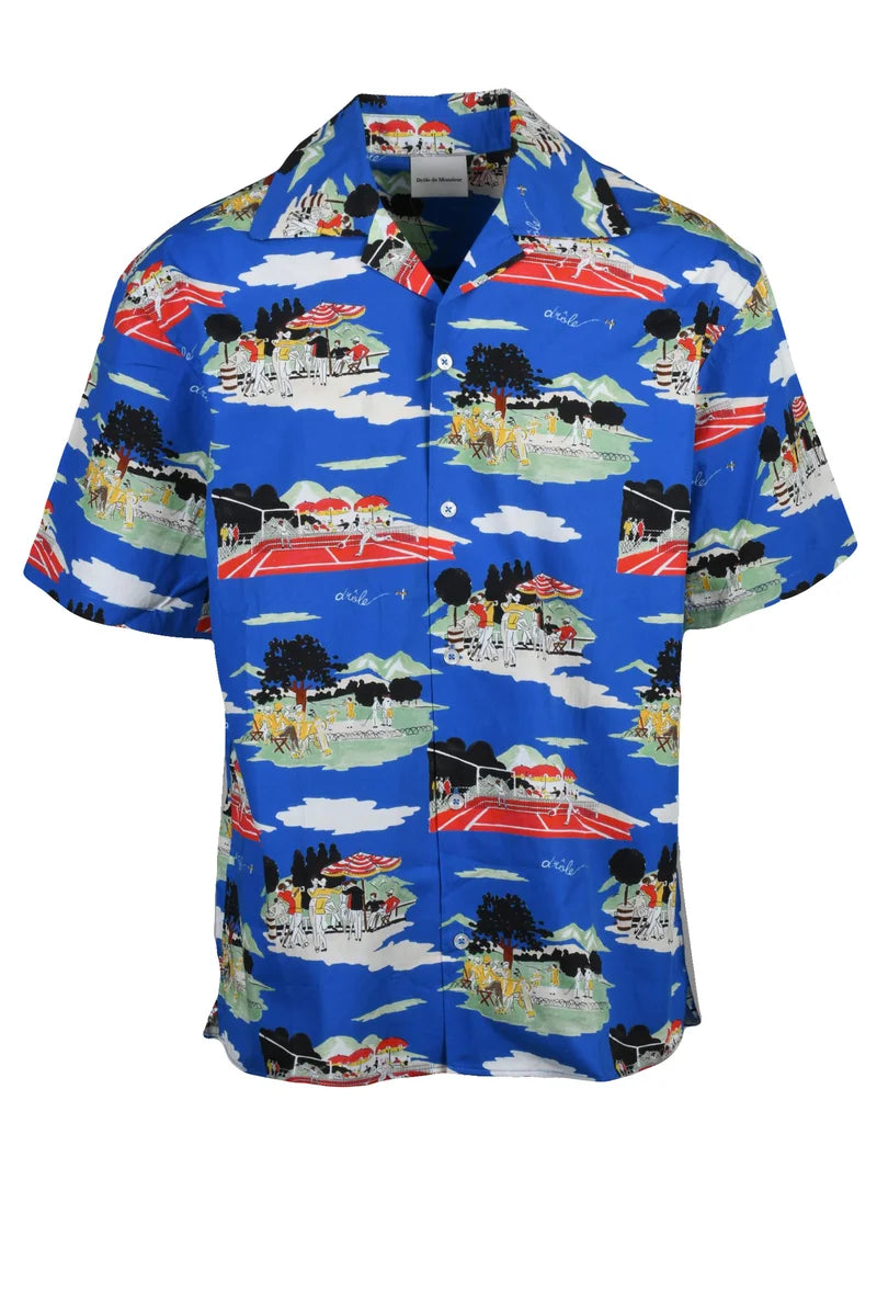 Cotton Shirt - Blue