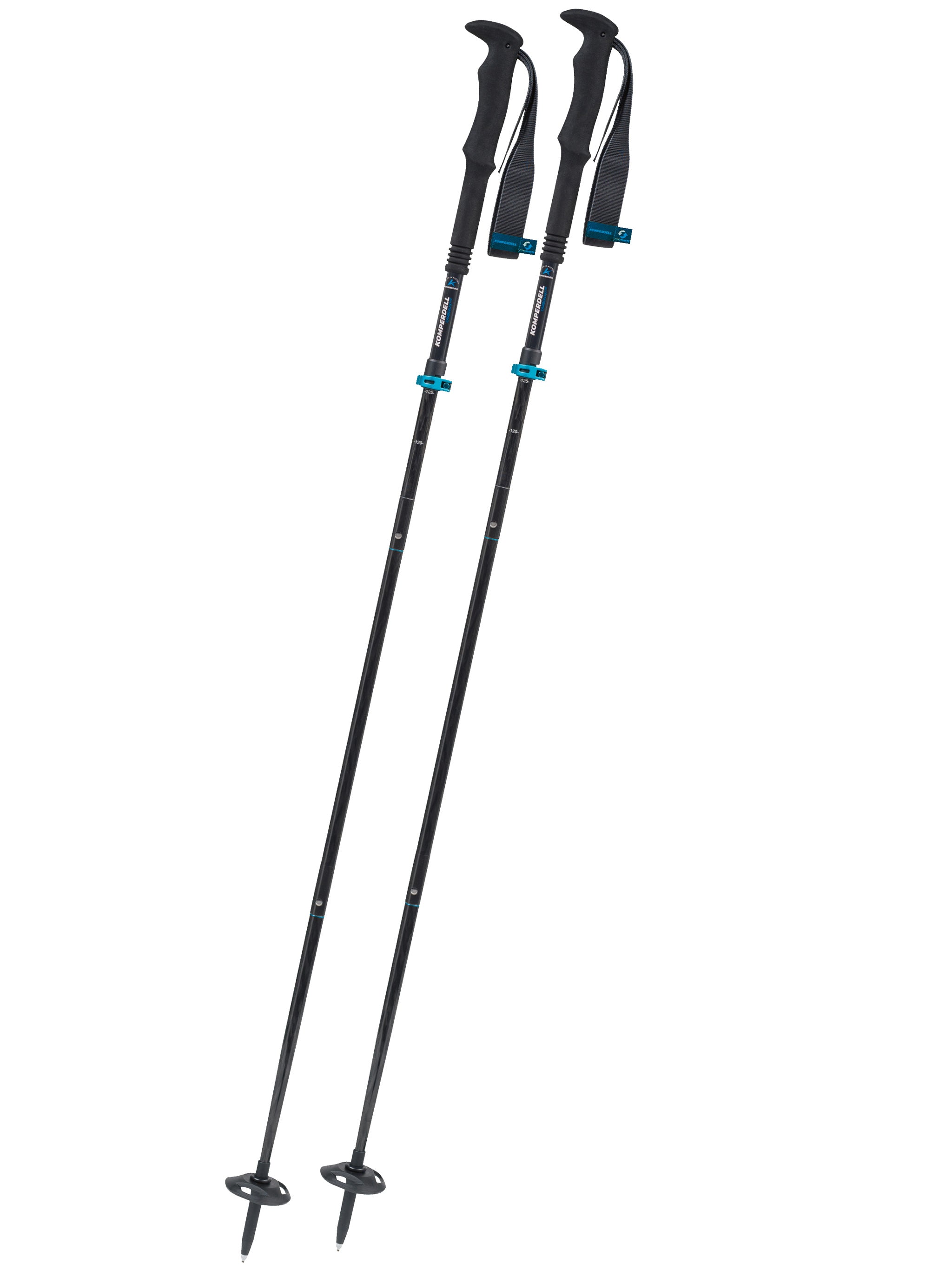 Black Fx L Carb Vario Poles