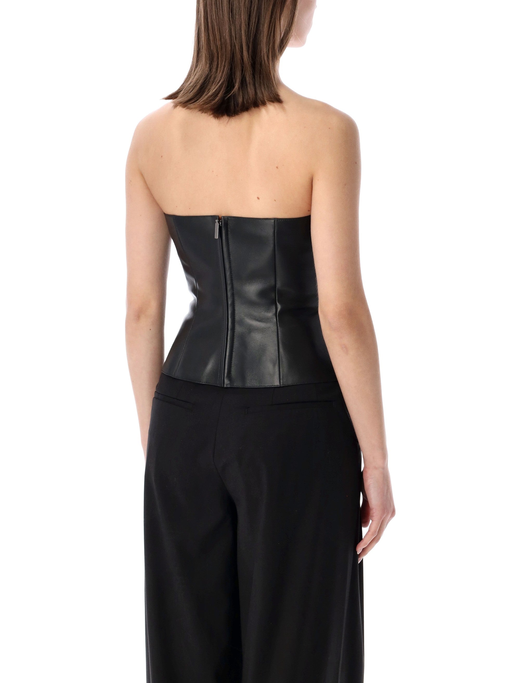 Harling Lambskin Bustier
