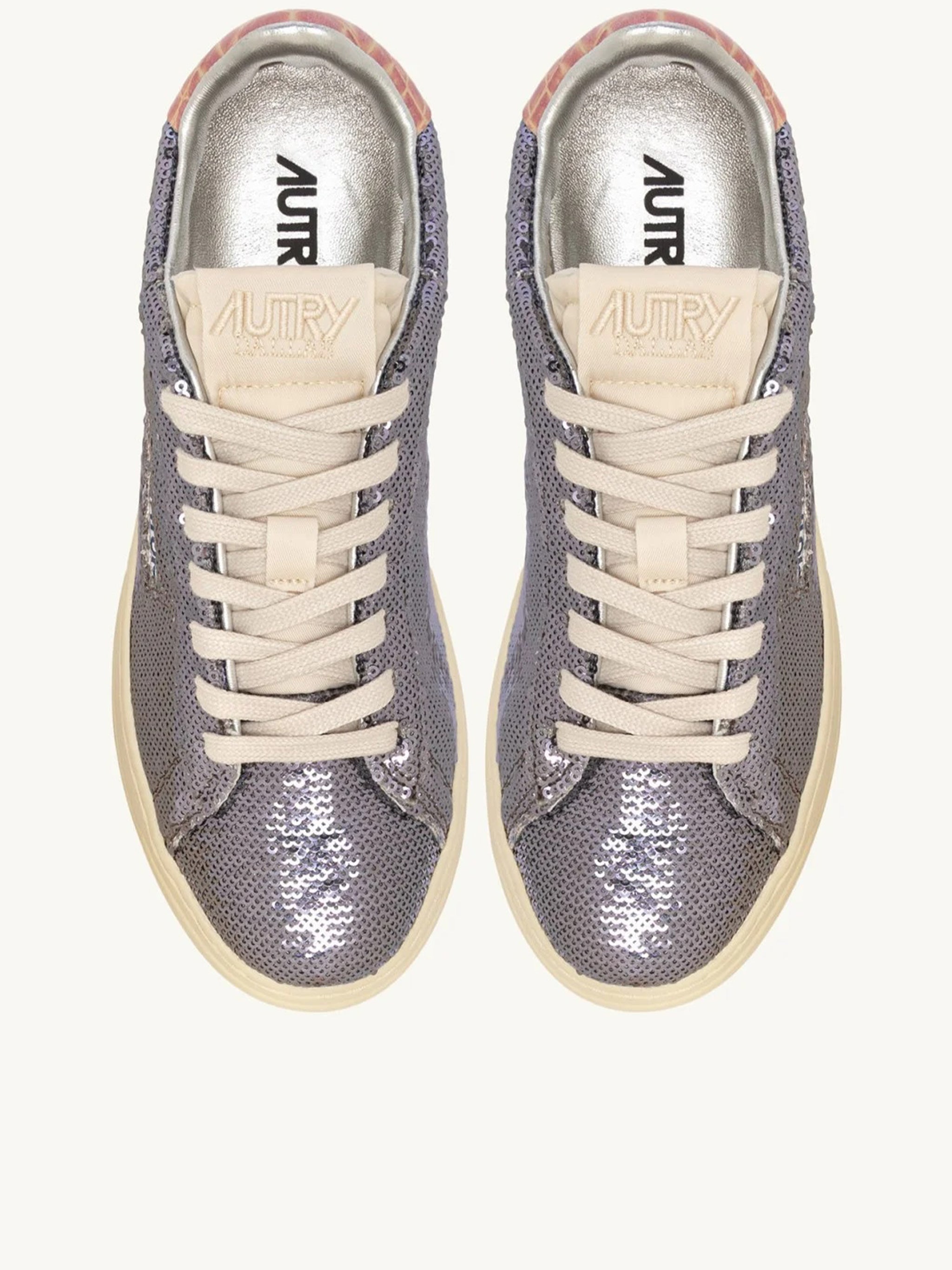 Metallic Dallas Low Sequin Sneakers