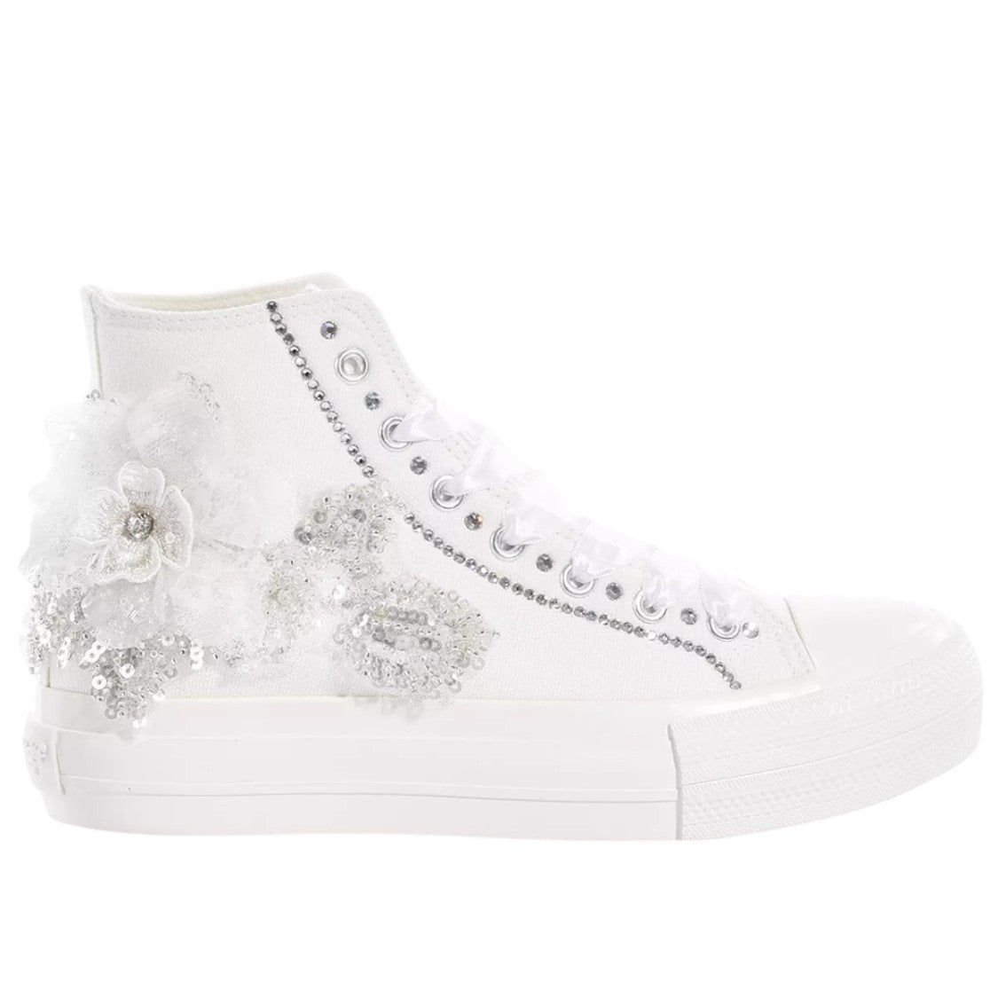 Airlines Platform Silver, White