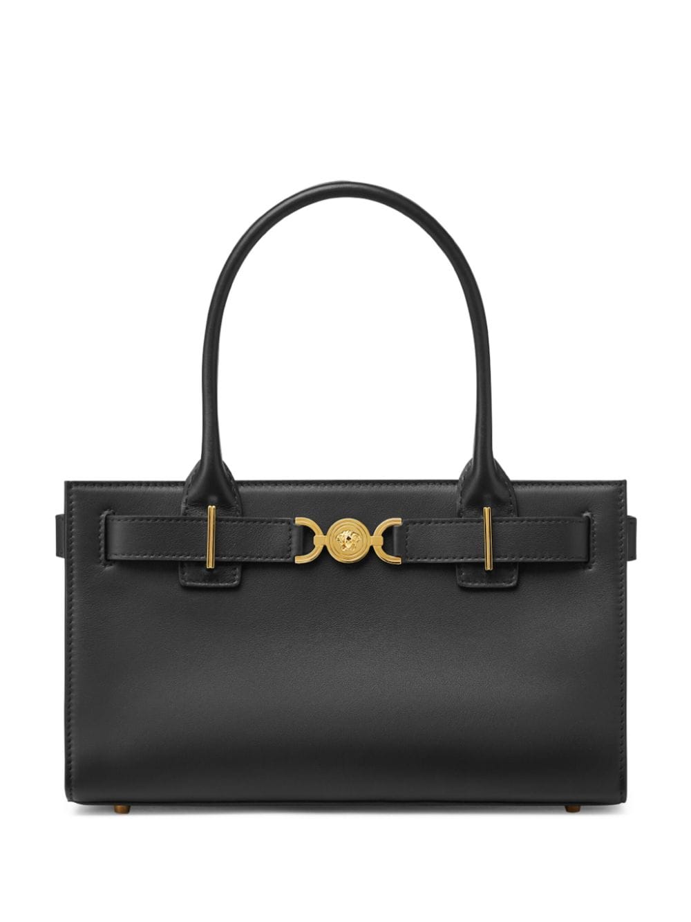 Rectangular Calf Leather Handbag