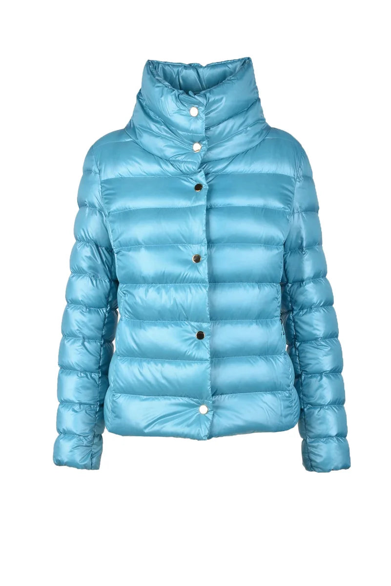 Light Down Jacket Turquoise