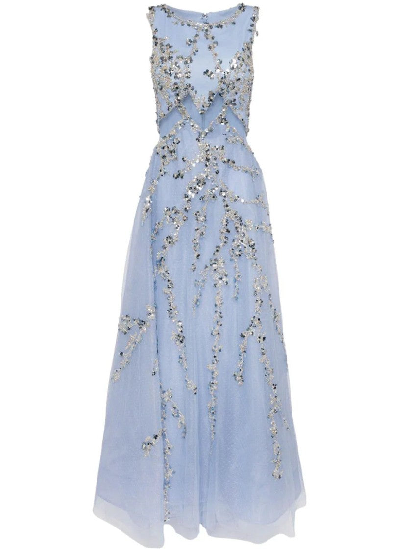 Tulle Dress With Beading