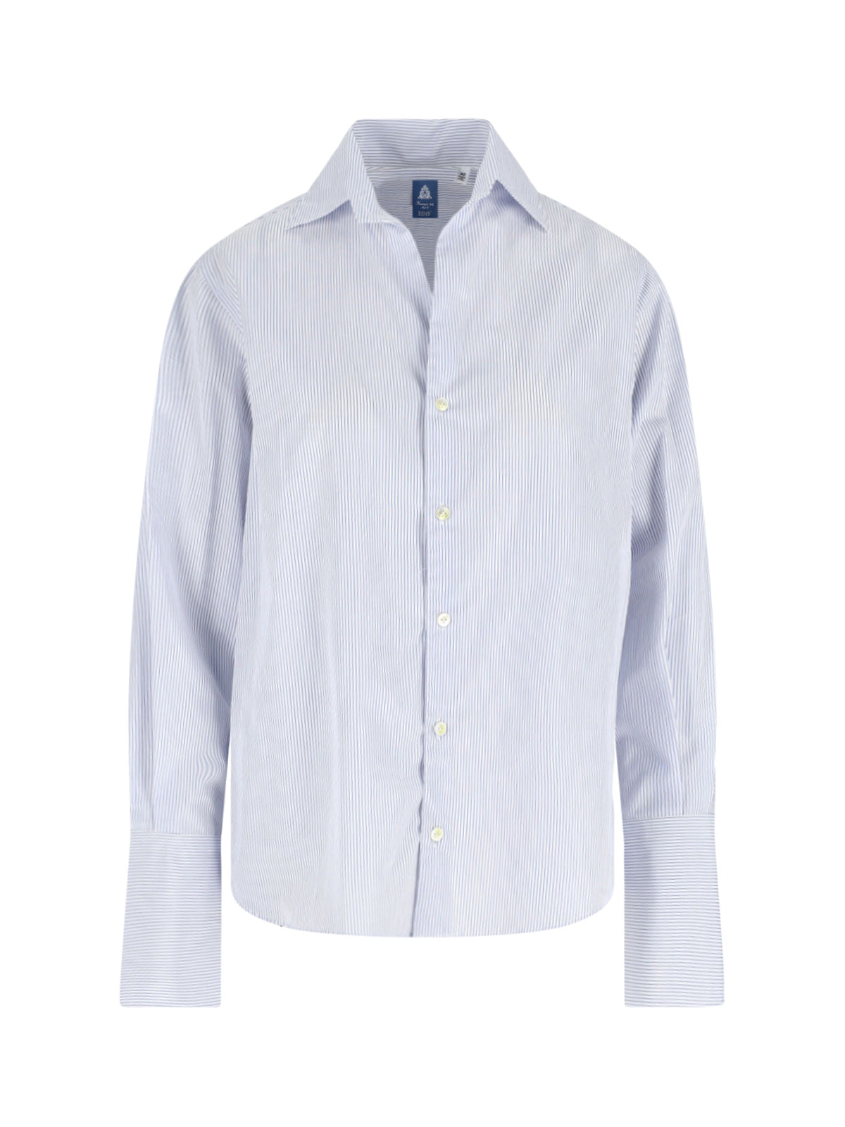 "Napoli" Shirt – Light Blue Striped