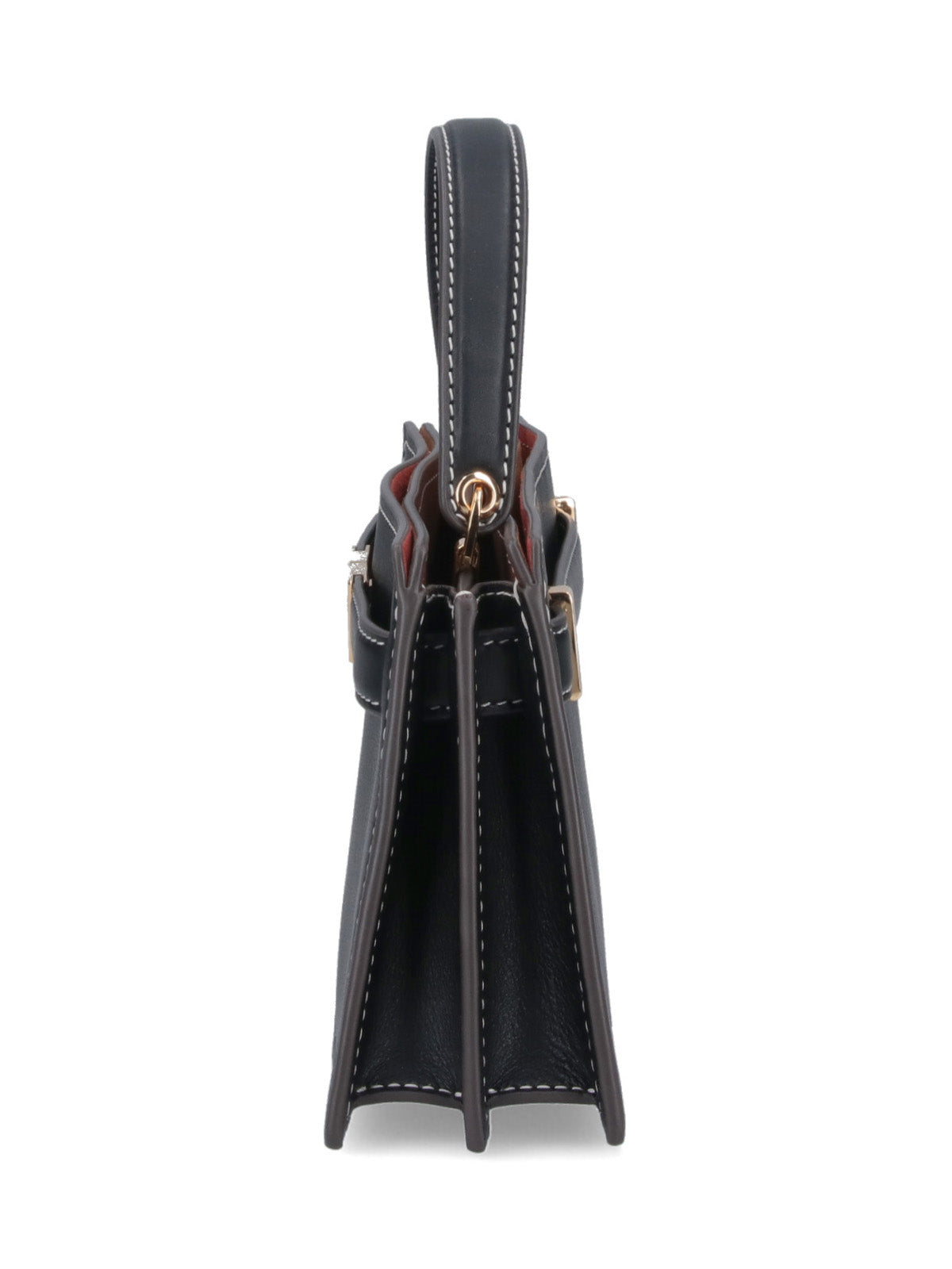 "Petite Lee Radziwill" Mini Bag In Black Calfskin
