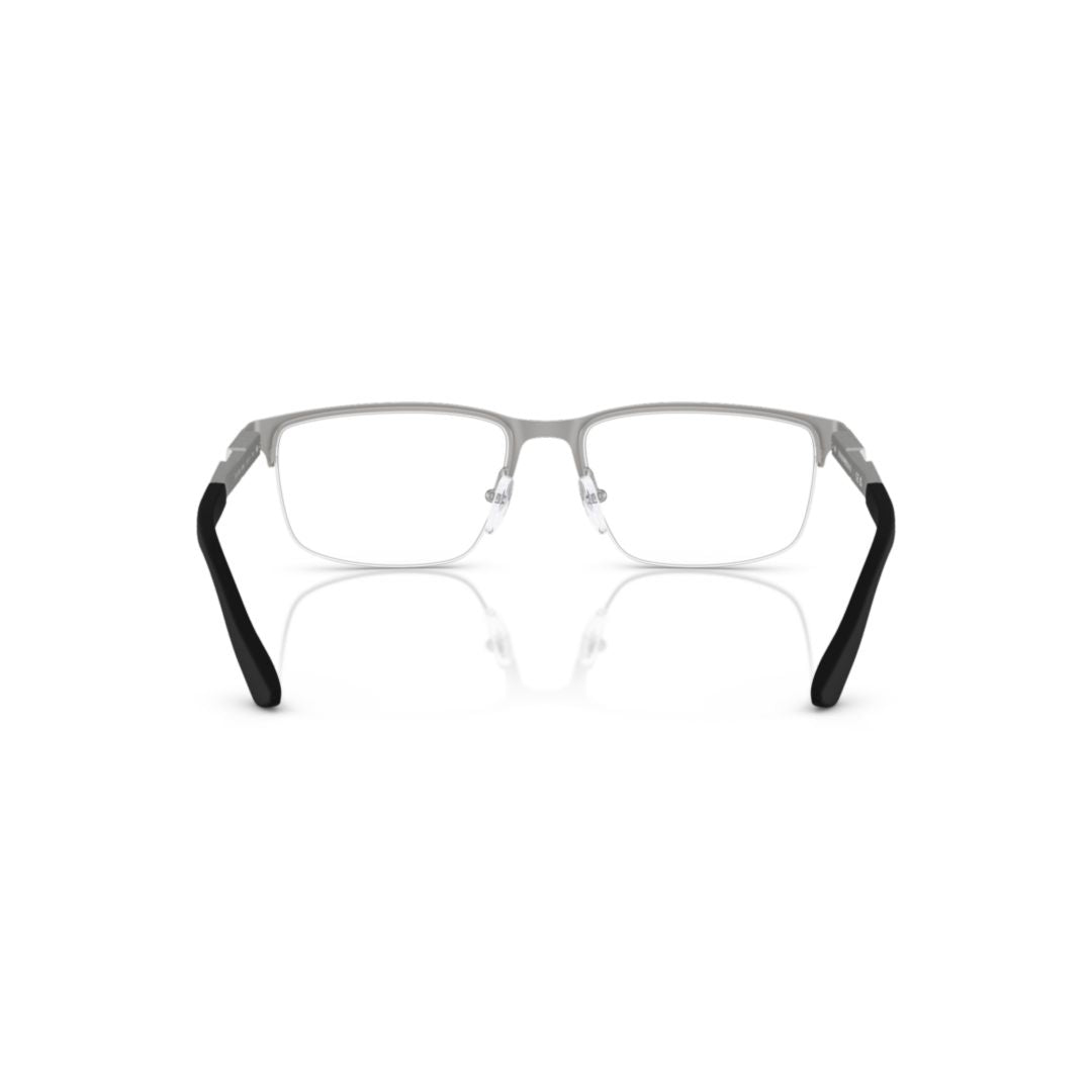 0ea1164 Rectangular Metal Eyeglass Frames with Adjustable Nose Pads