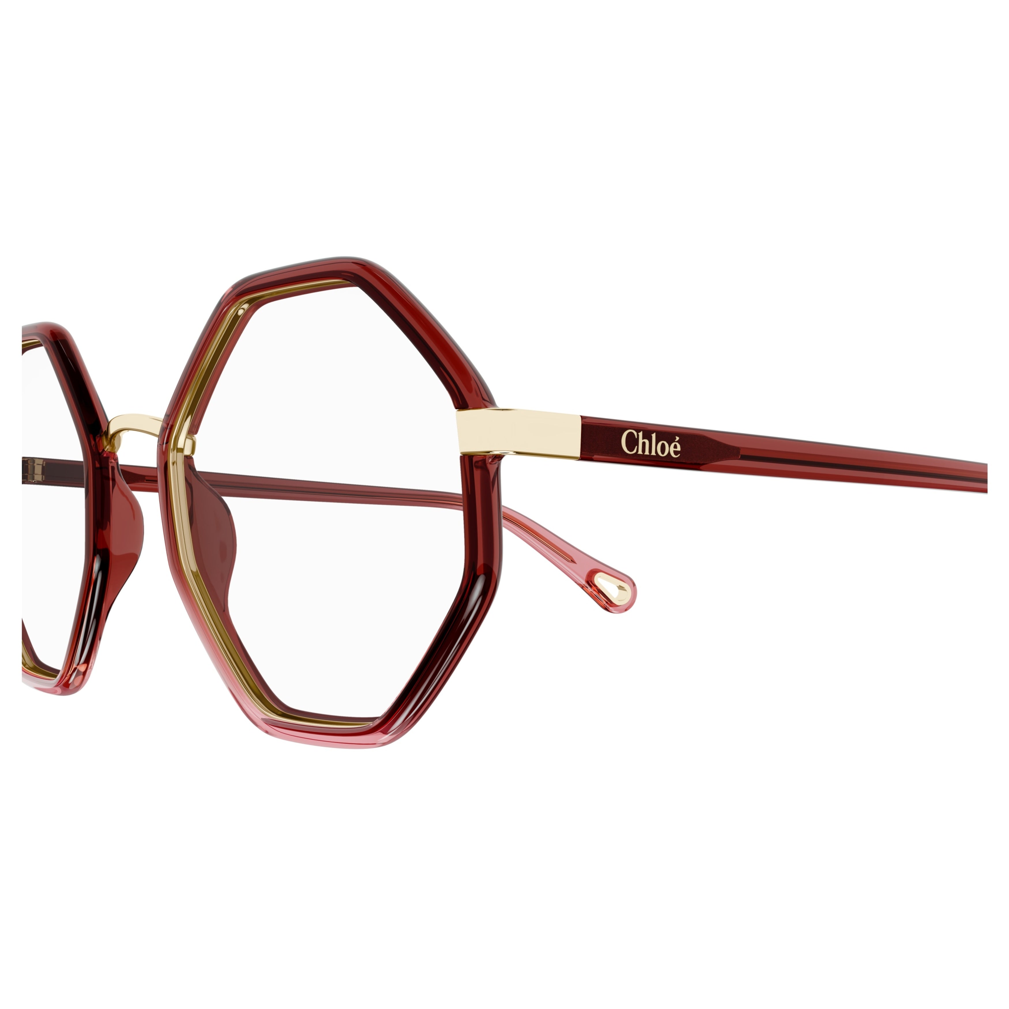 Ch0132o Octagonal Frame Sunglasses