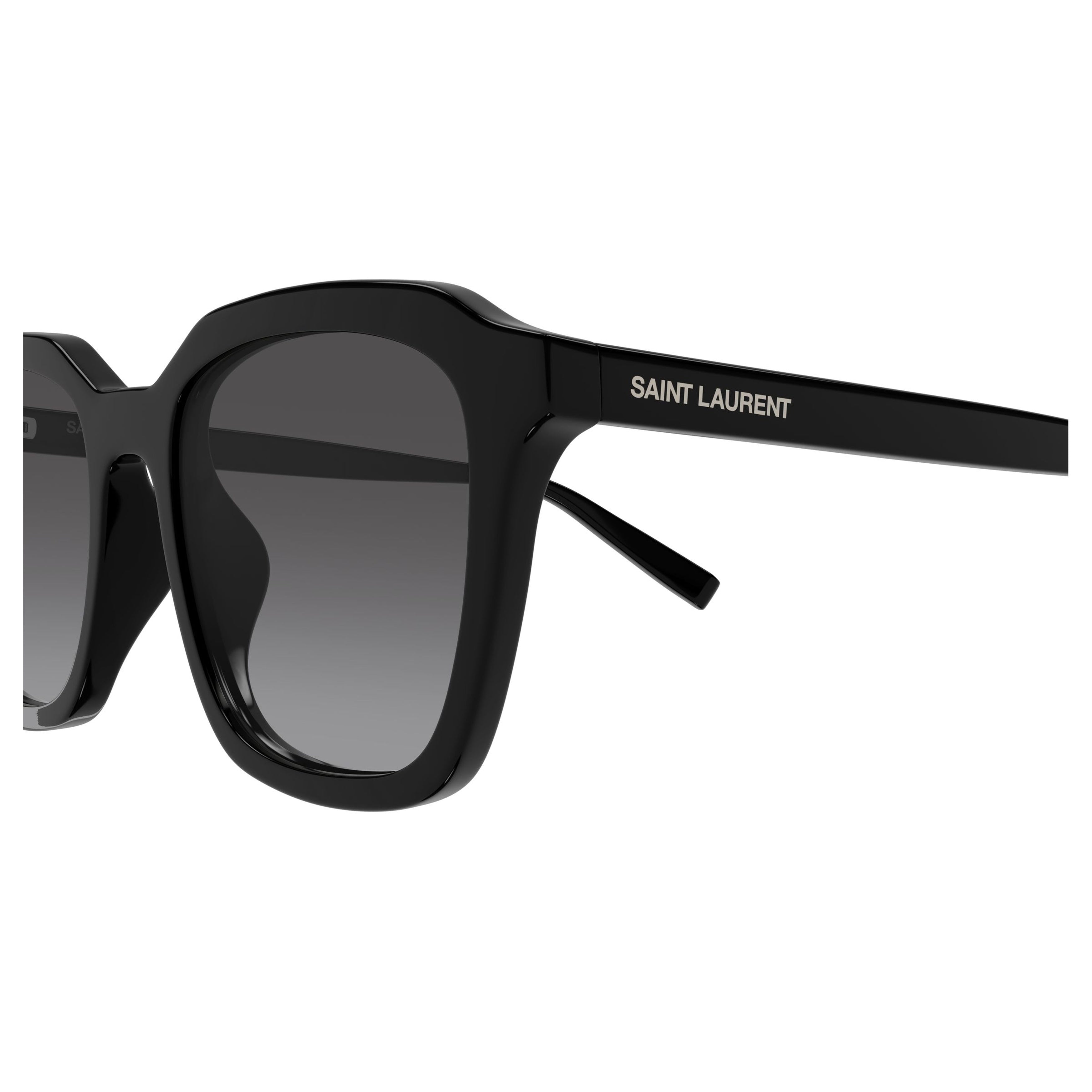 Square Frame Sunglasses With Gradient Grey Lenses And Recycled Acetate