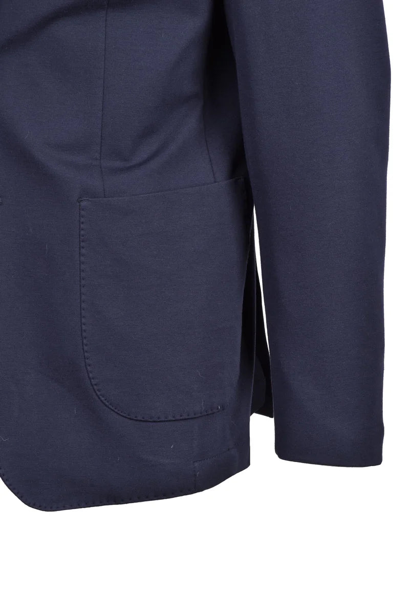 Multicolor Cotton Viscose Stretch Jacket