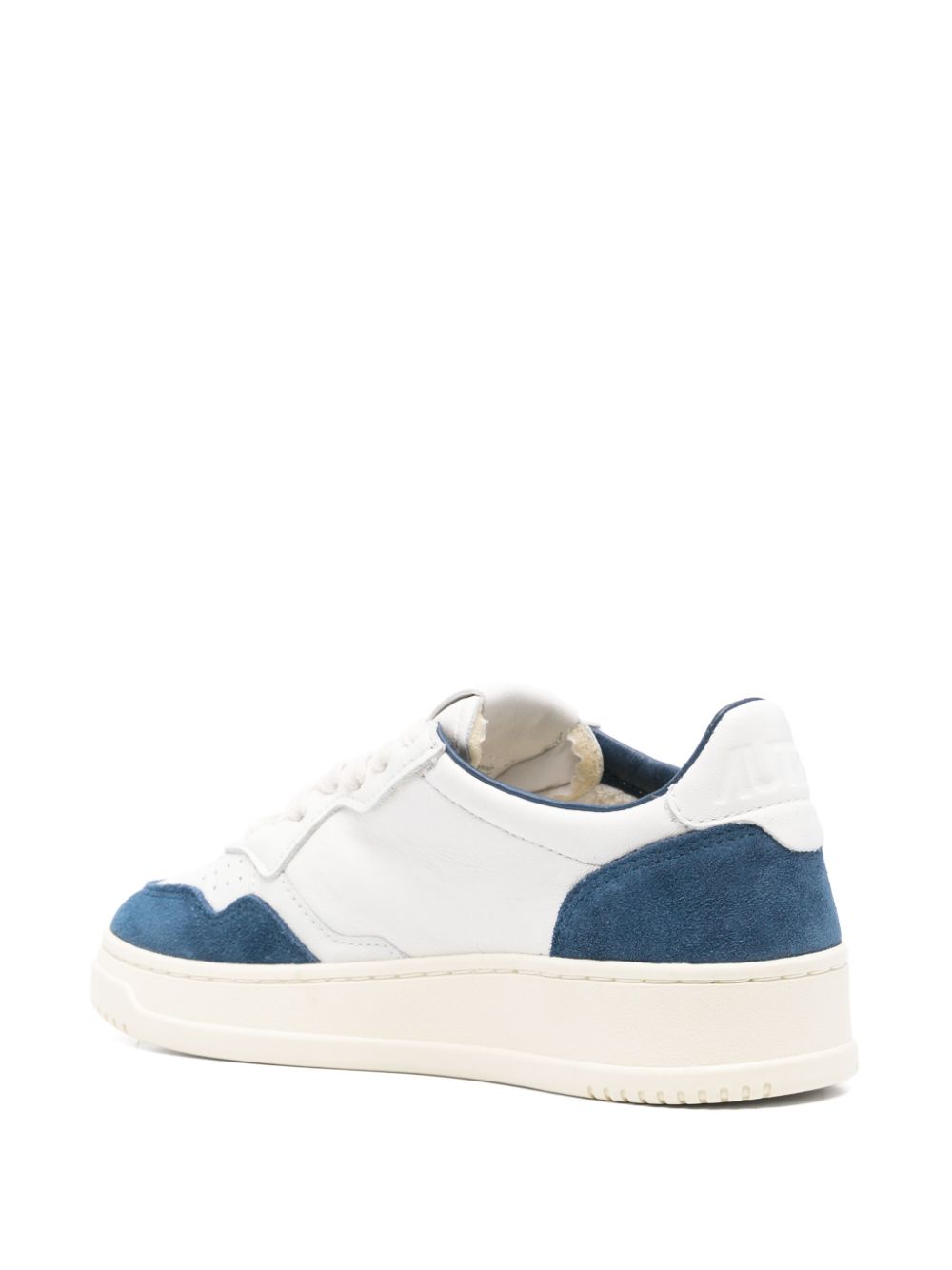 Low-Top Sneakers with Perforated Toe Box