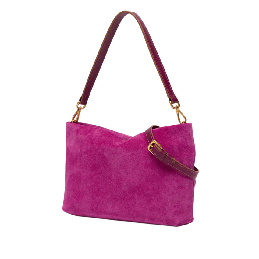 Desert Flower Suede Handbag