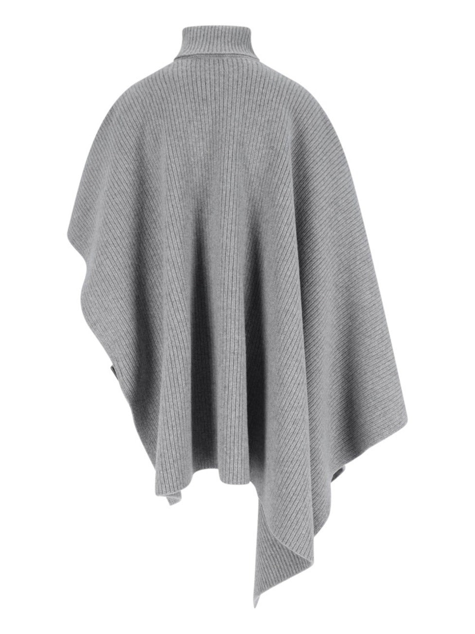 Wool And Cashmere Cape – Grey