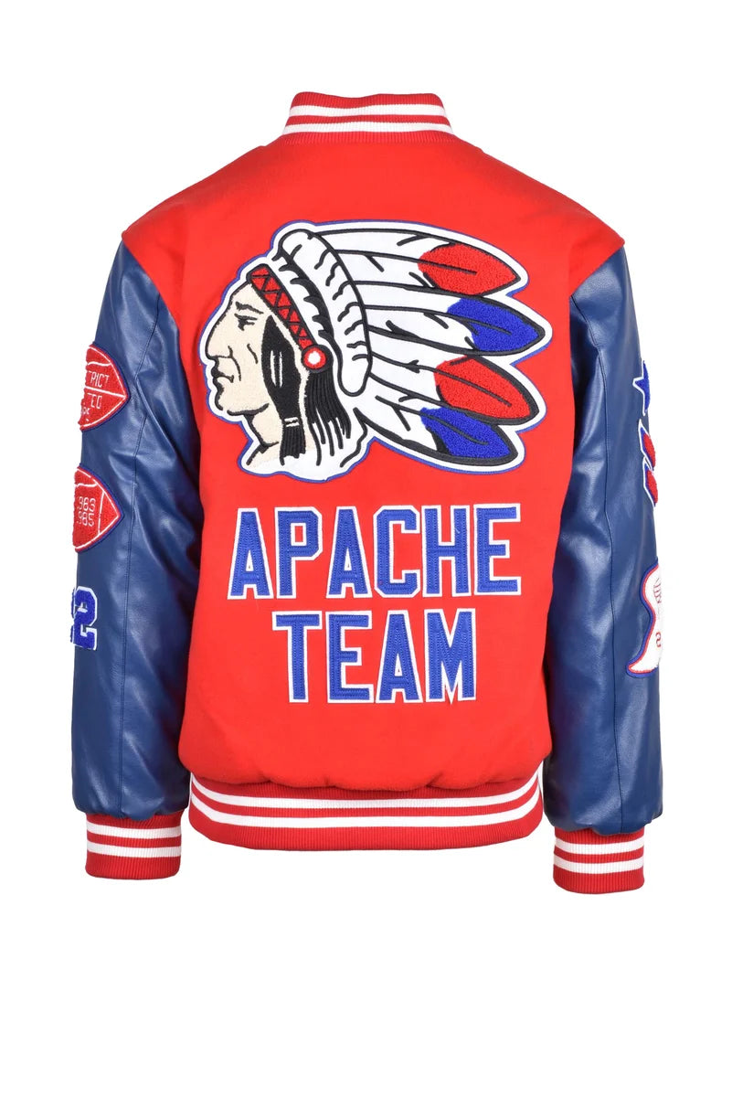 College Jacket - Blue/Red